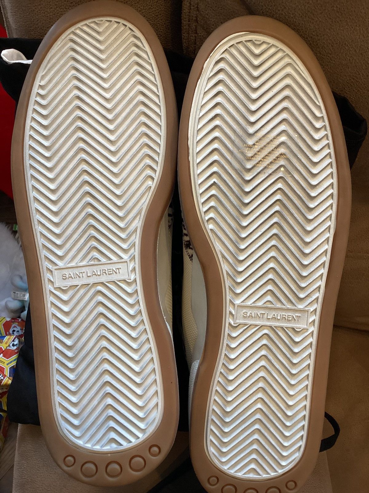 Yves Saint Laurent Saint Laurent Court Classic Sneakers – Zebra Print Size US 11 / EU 44 - 5 Thumbnail