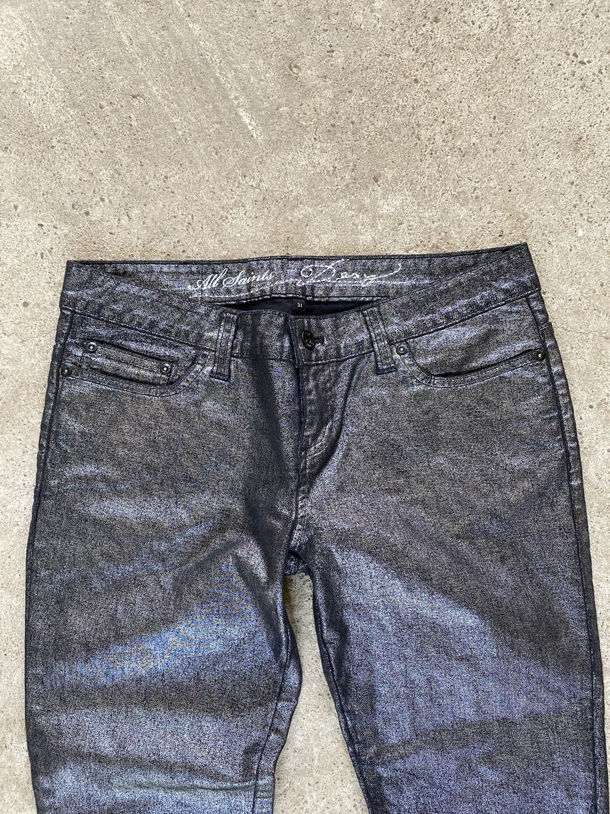Allsaints AllSaints Hedi Slimane boy Skiny Pants Number Nine style Size US 31 - 3 Thumbnail