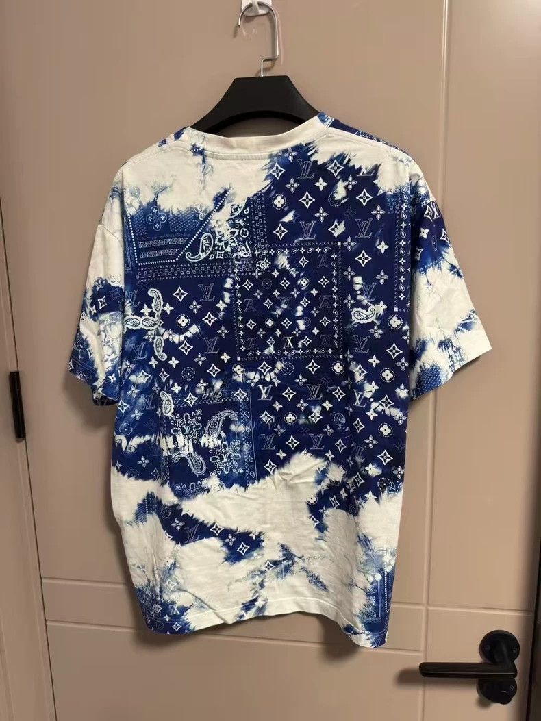 Louis Vuitton Louis Vuitton Tie-dyed short sleeves with cashew flower sho Size US L / EU 52-54 / 3 - 2 Thumbnail