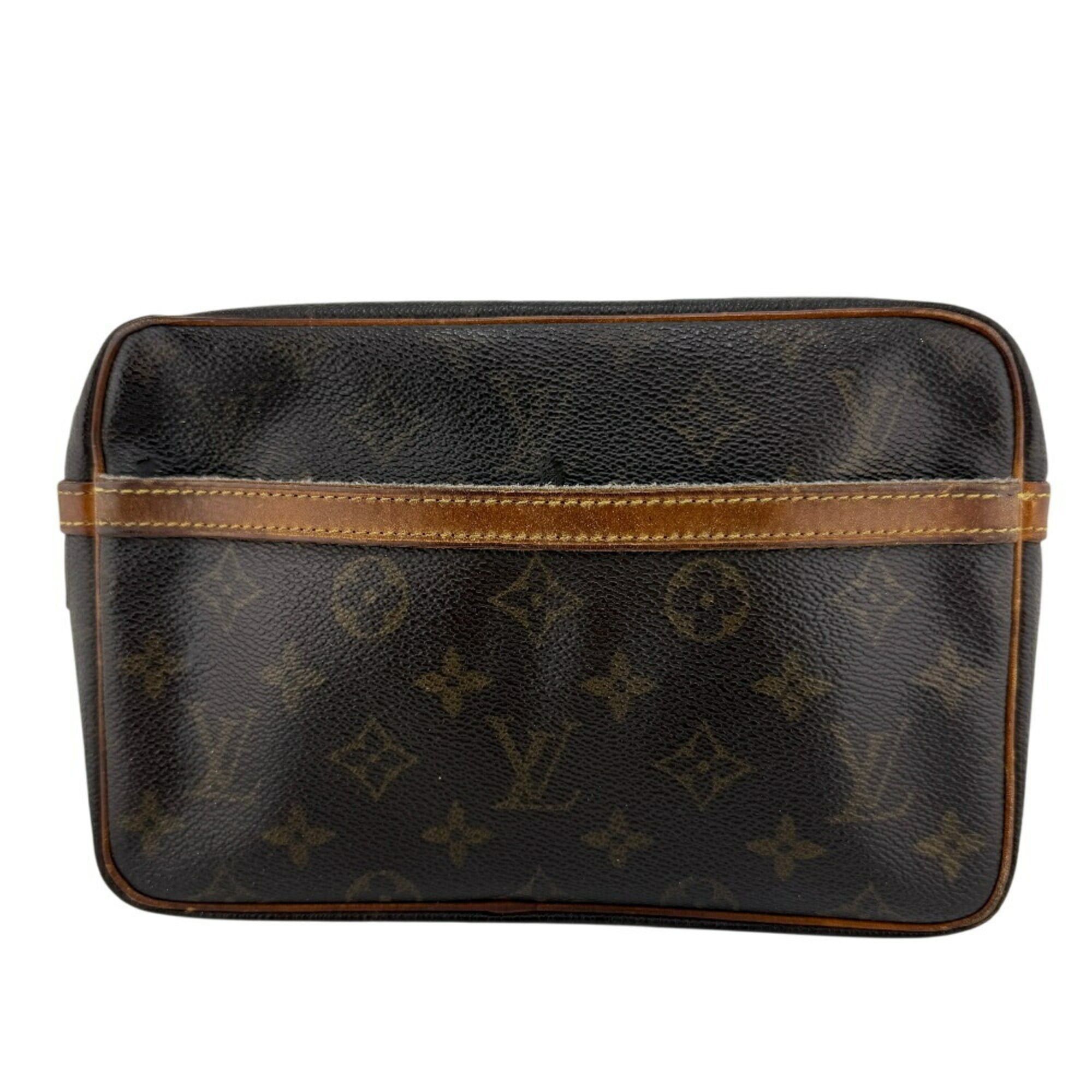 Louis Vuitton LOUIS VUITTON M51847 Compiègne 23 Monogram Clutch Bag, Brown, Unisex Size ONE SIZE - 1 Thumbnail