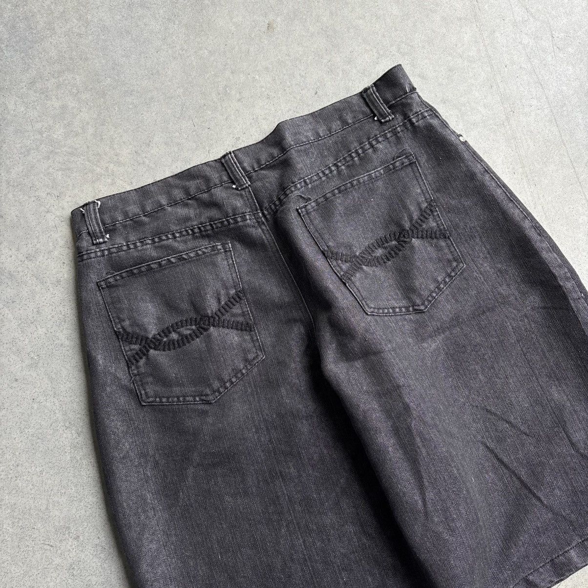 Brooklyn Xpress × Vintage Y2K Baggy Black Brooklyn Xpress Style Jorts Shorts 38 Size US 38 / EU 54 - 9 Thumbnail