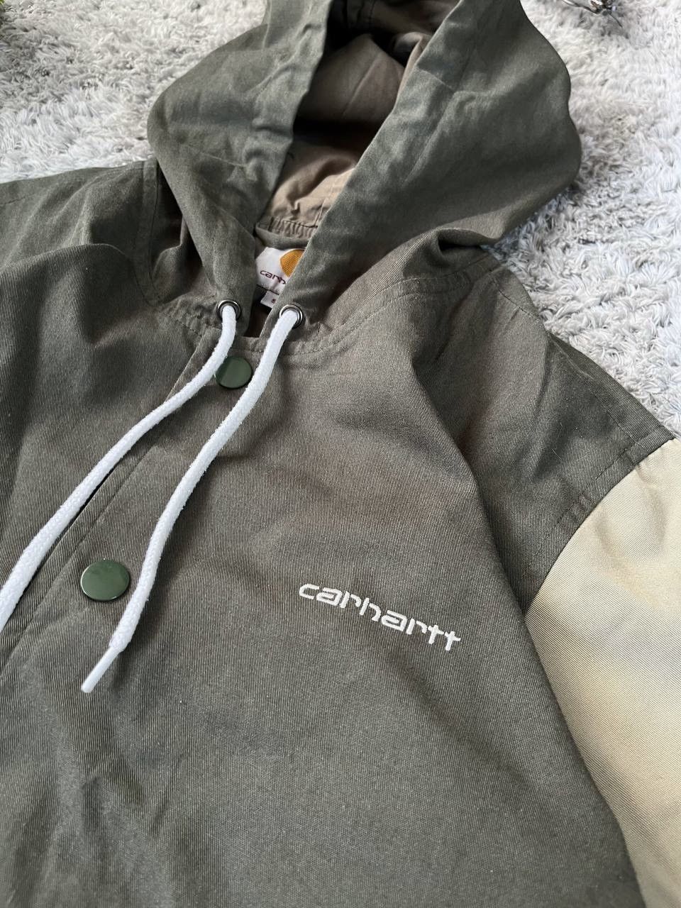 Carhartt × Vintage Vintage Carhartt Light Jacket Logo Streetwear Size US S / EU 44-46 / 1 - 4 Thumbnail