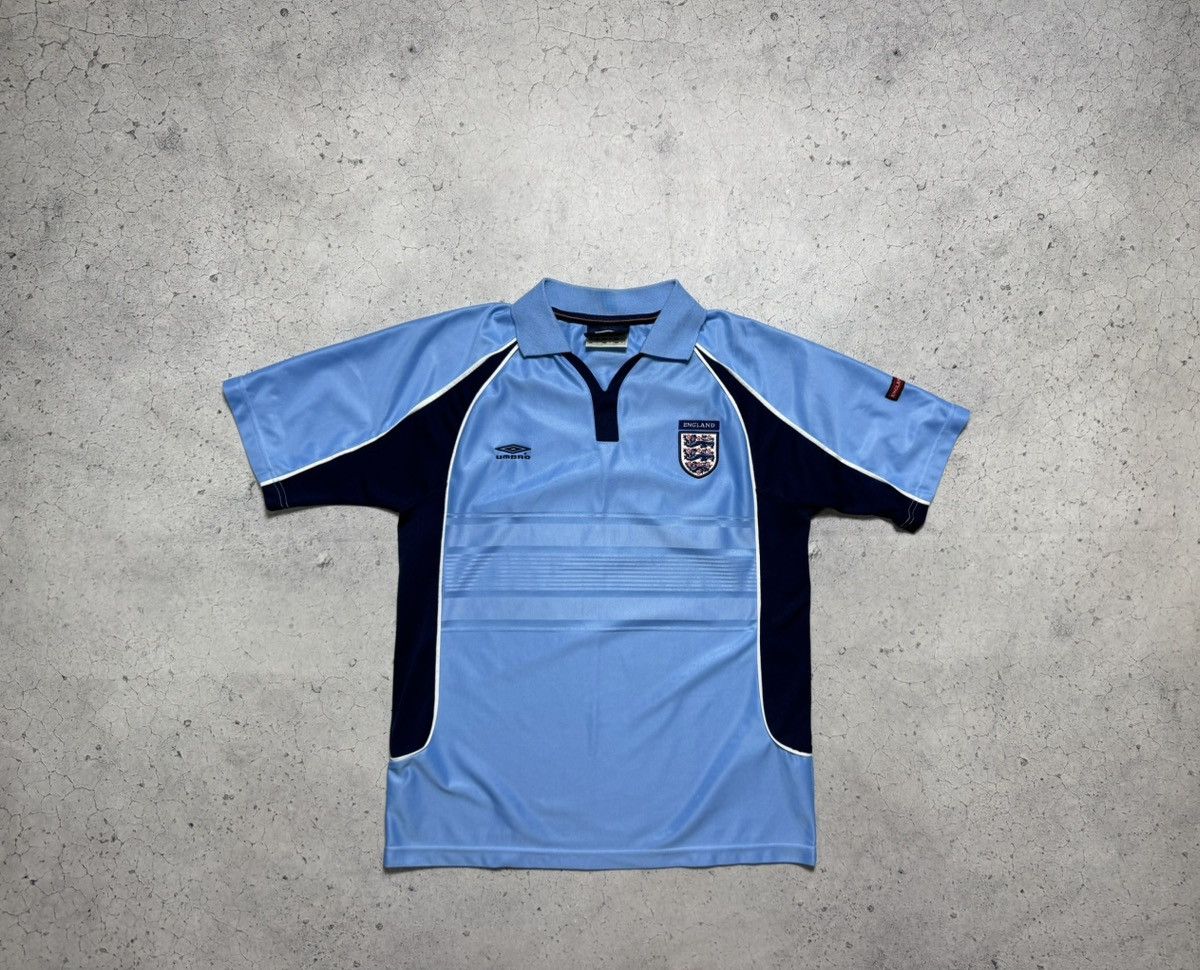 Umbro Umbro England Team Vintage Soccer Training Jersey 2000/2001 Size US M / EU 48-50 / 2 - 2 Thumbnail