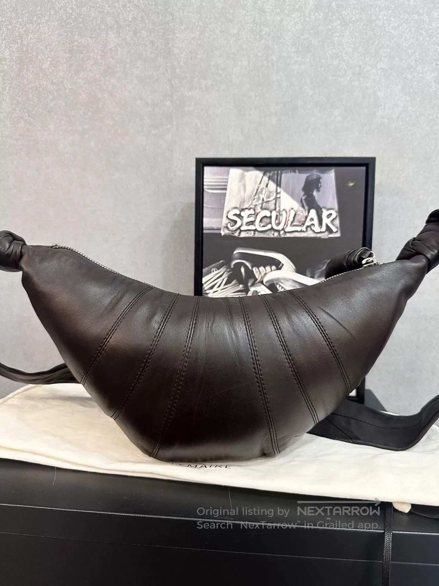 Lemaire Lemaire Small Croissant Bag. Size ONE SIZE - 3 Thumbnail
