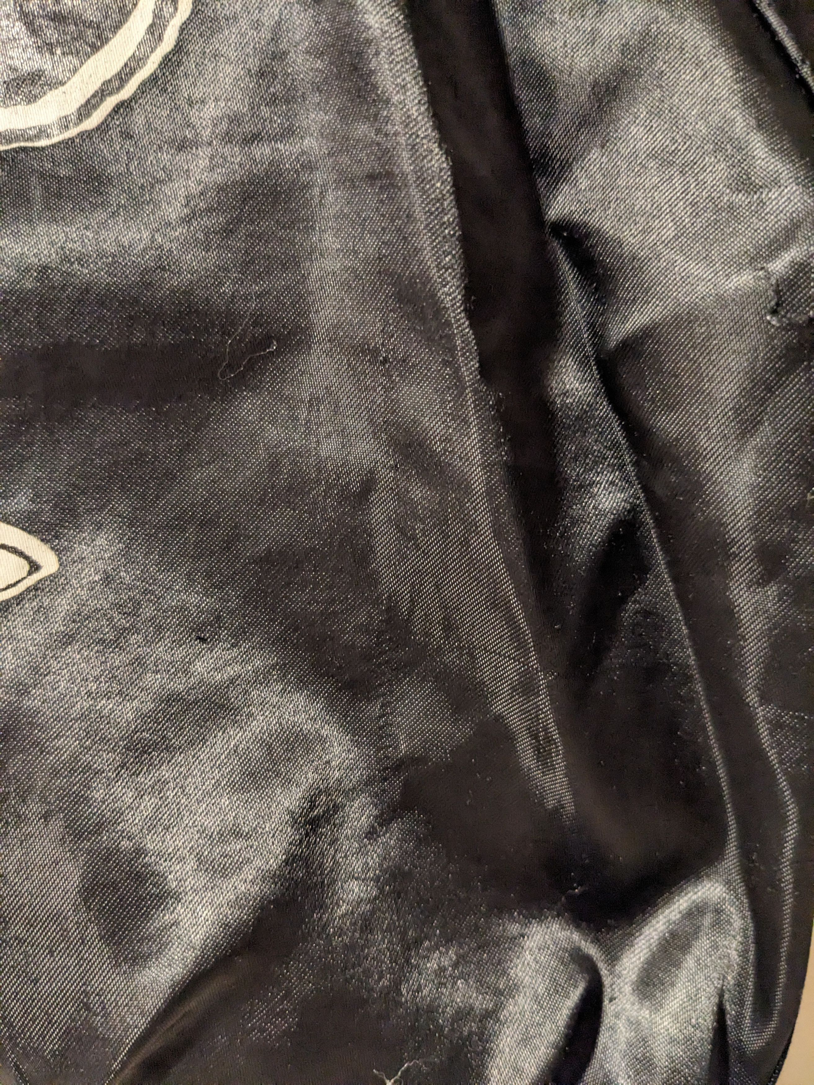 Peanuts × Vintage Vintage 1971 Snoopy Joe Cool Peanuts Black 2T Satin jacket Size US M / EU 48-50 / 2 - 6 Thumbnail