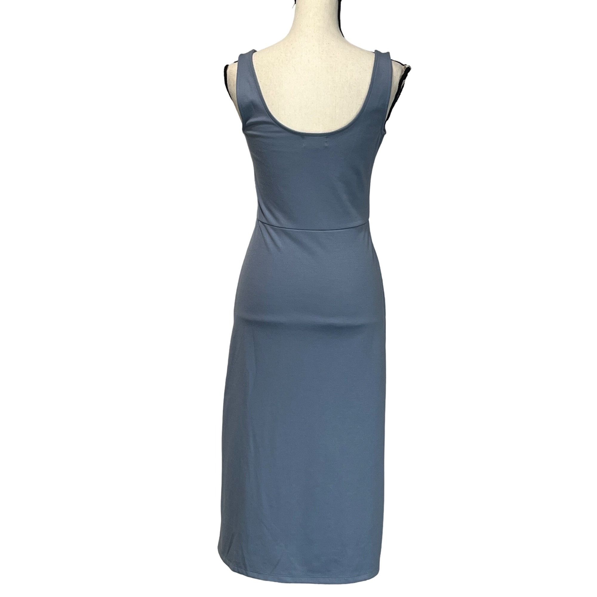 Other Open Edit Scoop Neck Midi Dress, Blue Infinity, Sz. M Size M / US 6-8 / IT 42-44 - 10 Thumbnail