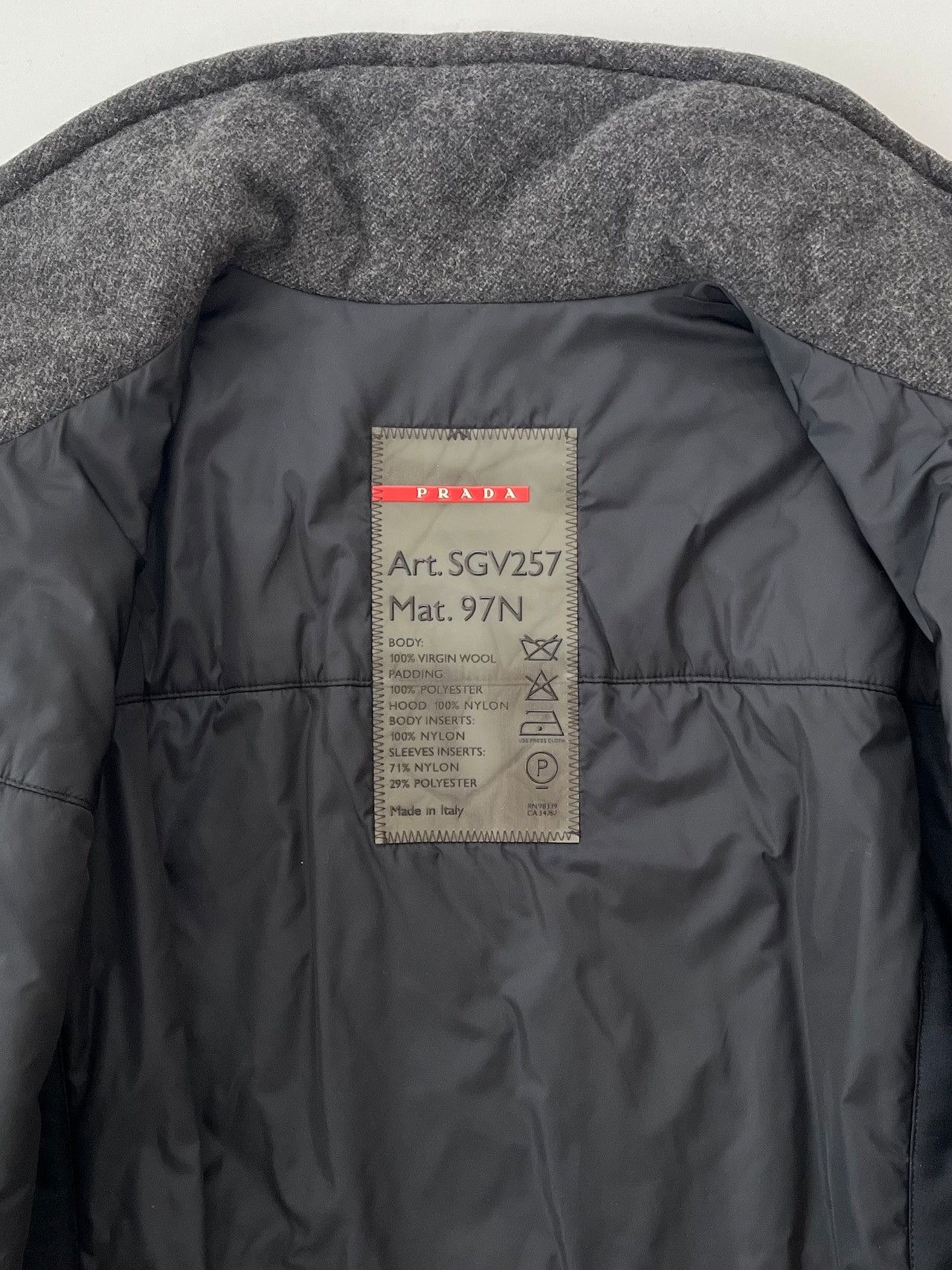 Prada PRADA SPORT FW2000 Wool Ski Jacket Size US M / EU 48-50 / 2 - 6 Thumbnail
