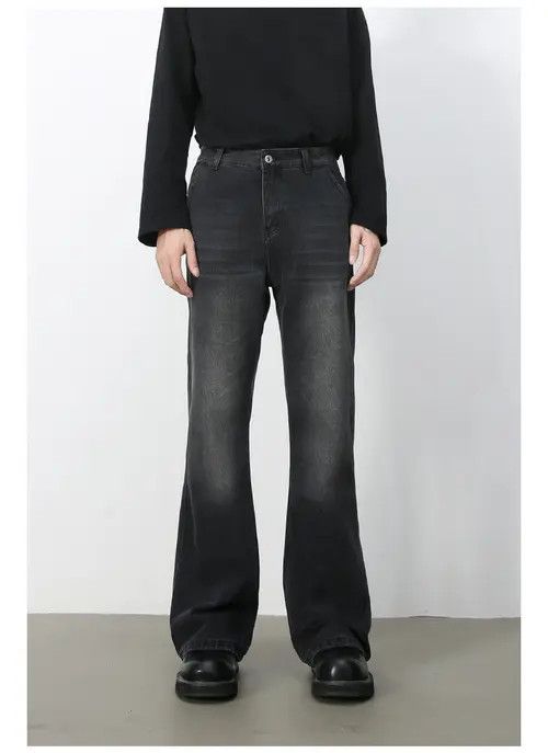Japanese Brand American retro washed flared jeans y2k Size US 32 / EU 48 - 1 Thumbnail