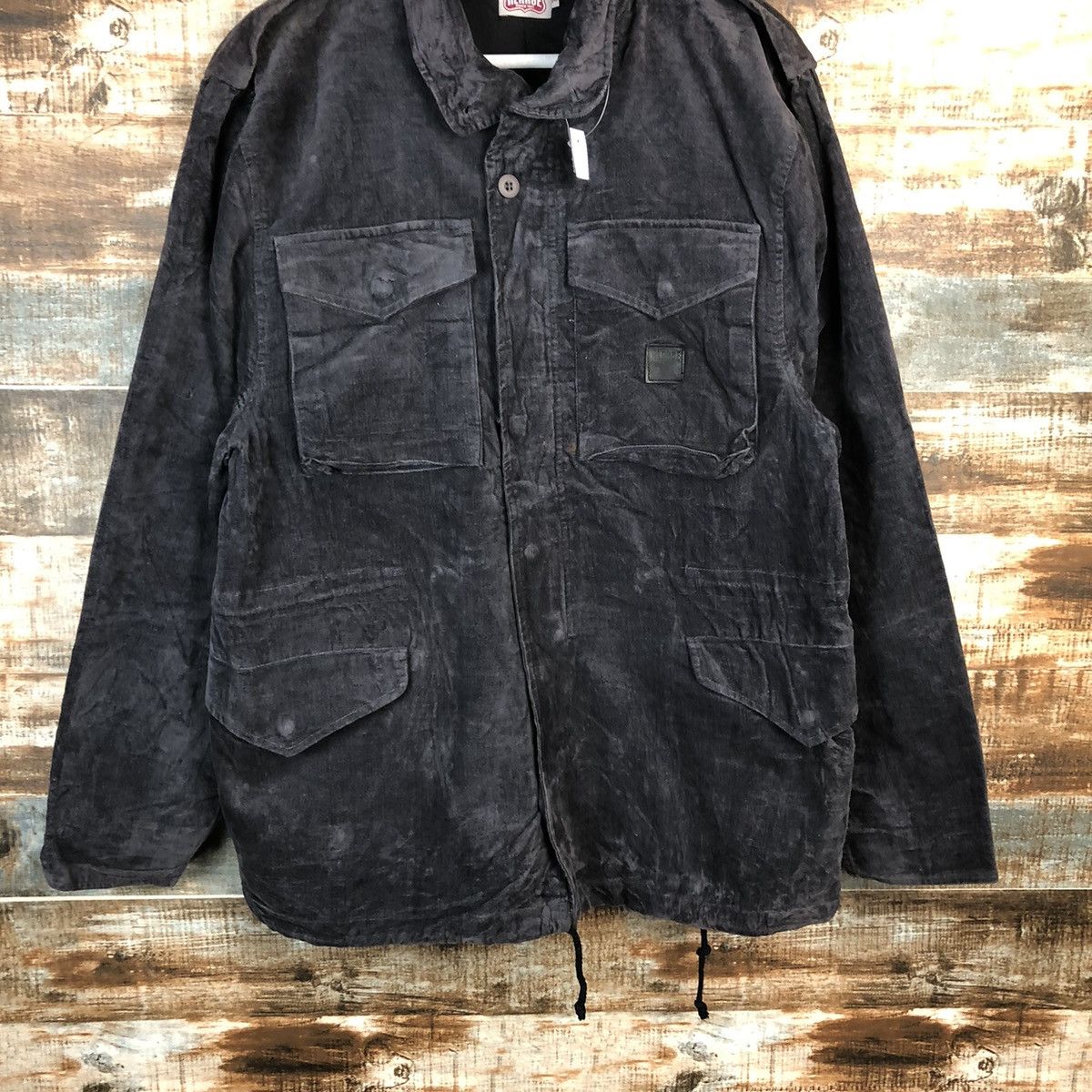 Xlarge D X Large multipocket japan Brown Heavy Coats #A1610 Size US M / EU 48-50 / 2 - 3 Thumbnail
