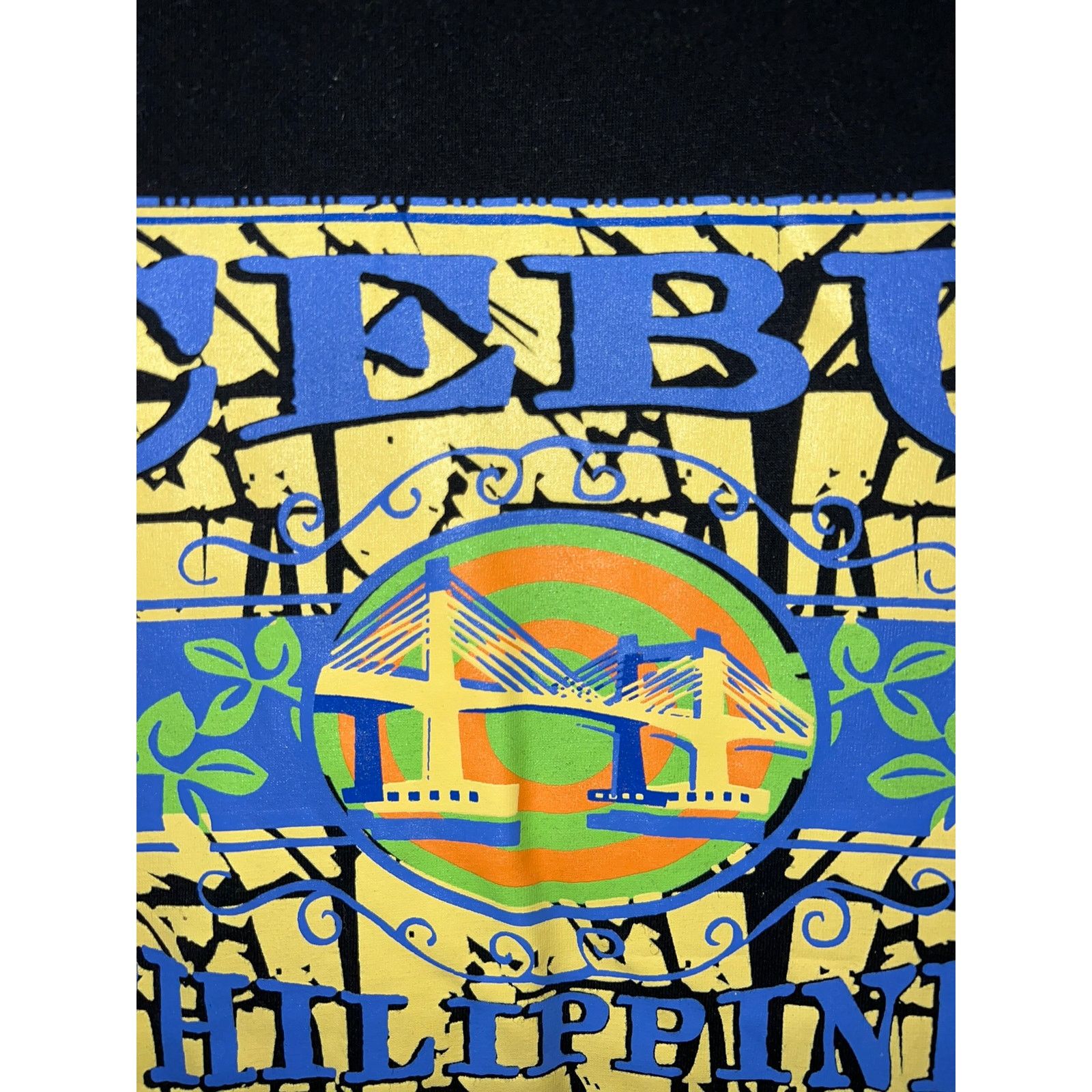 Vintage Vintage Cebu Philippines Shirt Graphic Black Extra Large Tee Size US L / EU 52-54 / 3 - 4 Thumbnail