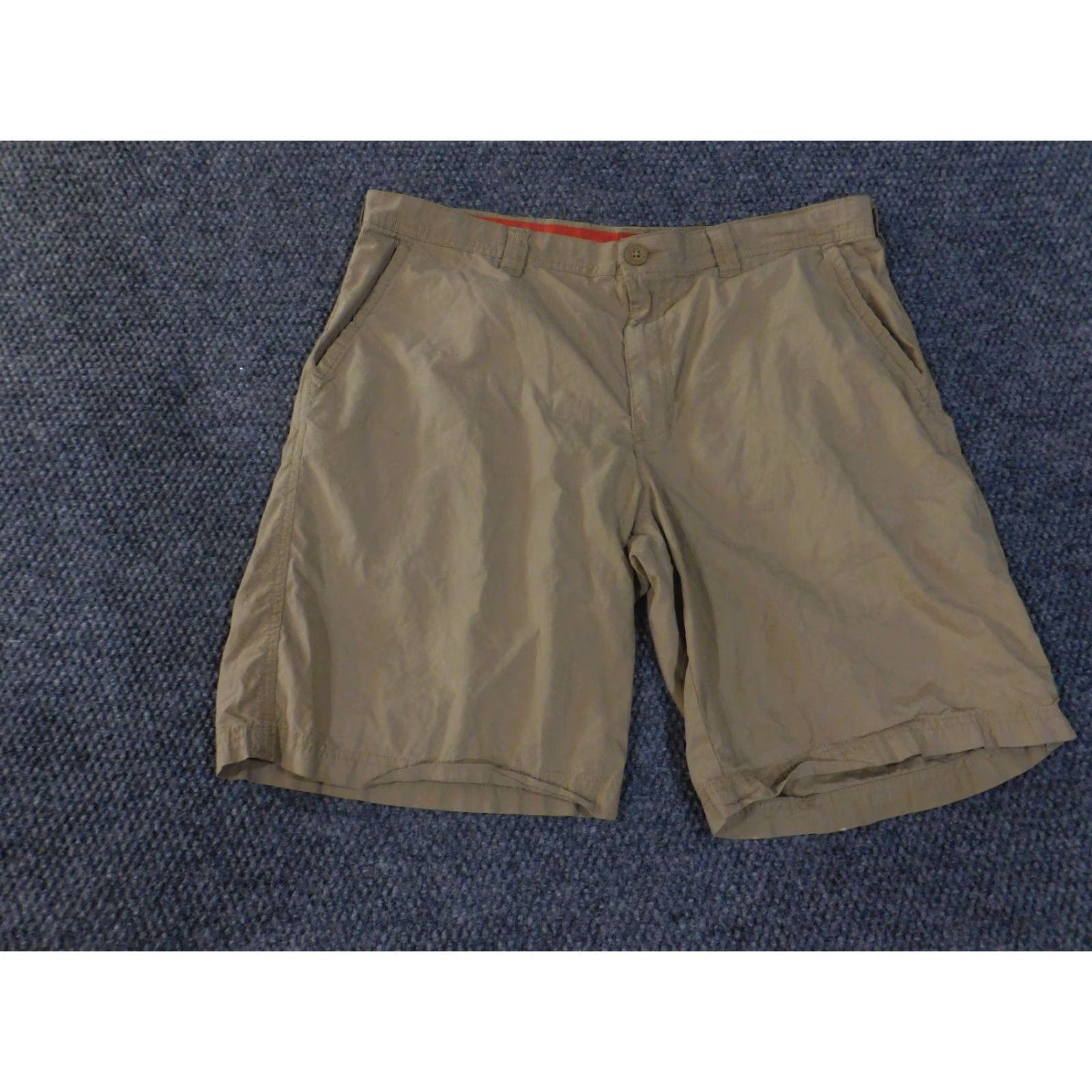 Vintage Columbia Shorts Mens 36W Khaki Outdoor Hiking Casual Cotton Beige Size US 36 / EU 52 - 3 Thumbnail