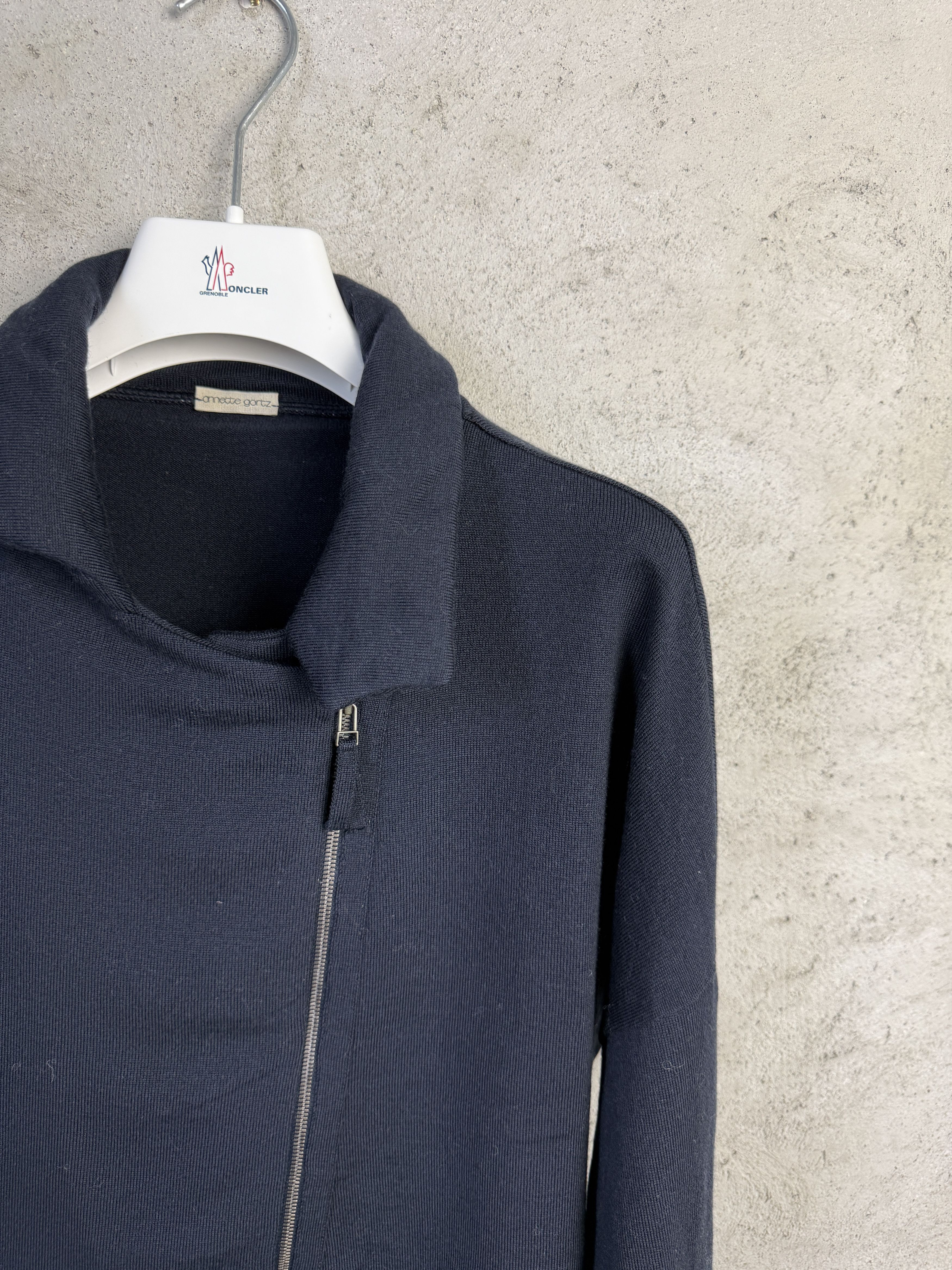 Annette Gortz Anette Gortz zip-up sweatshirt casual wool Size M / US 6-8 / IT 42-44 - 2 Thumbnail