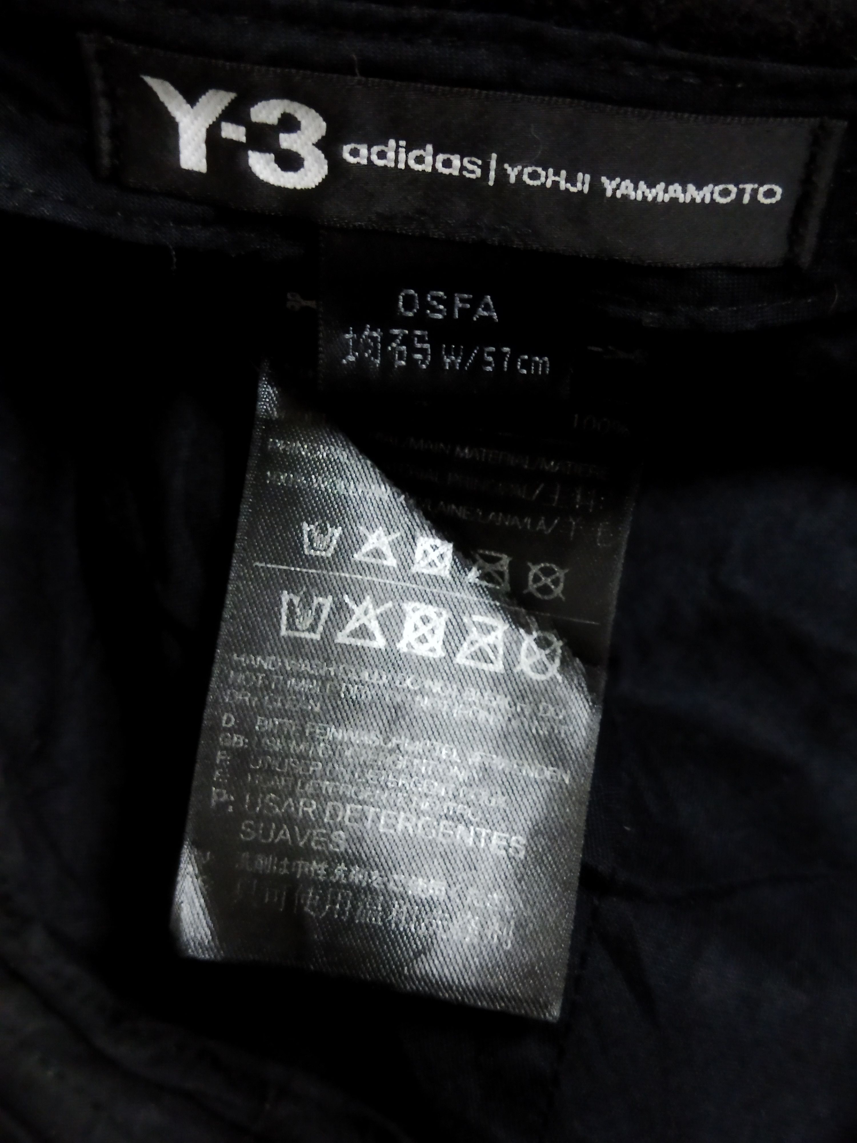 Adidas × Y's Adidas Y3 Yohji Yamamoto Hat Size ONE SIZE - 5 Thumbnail