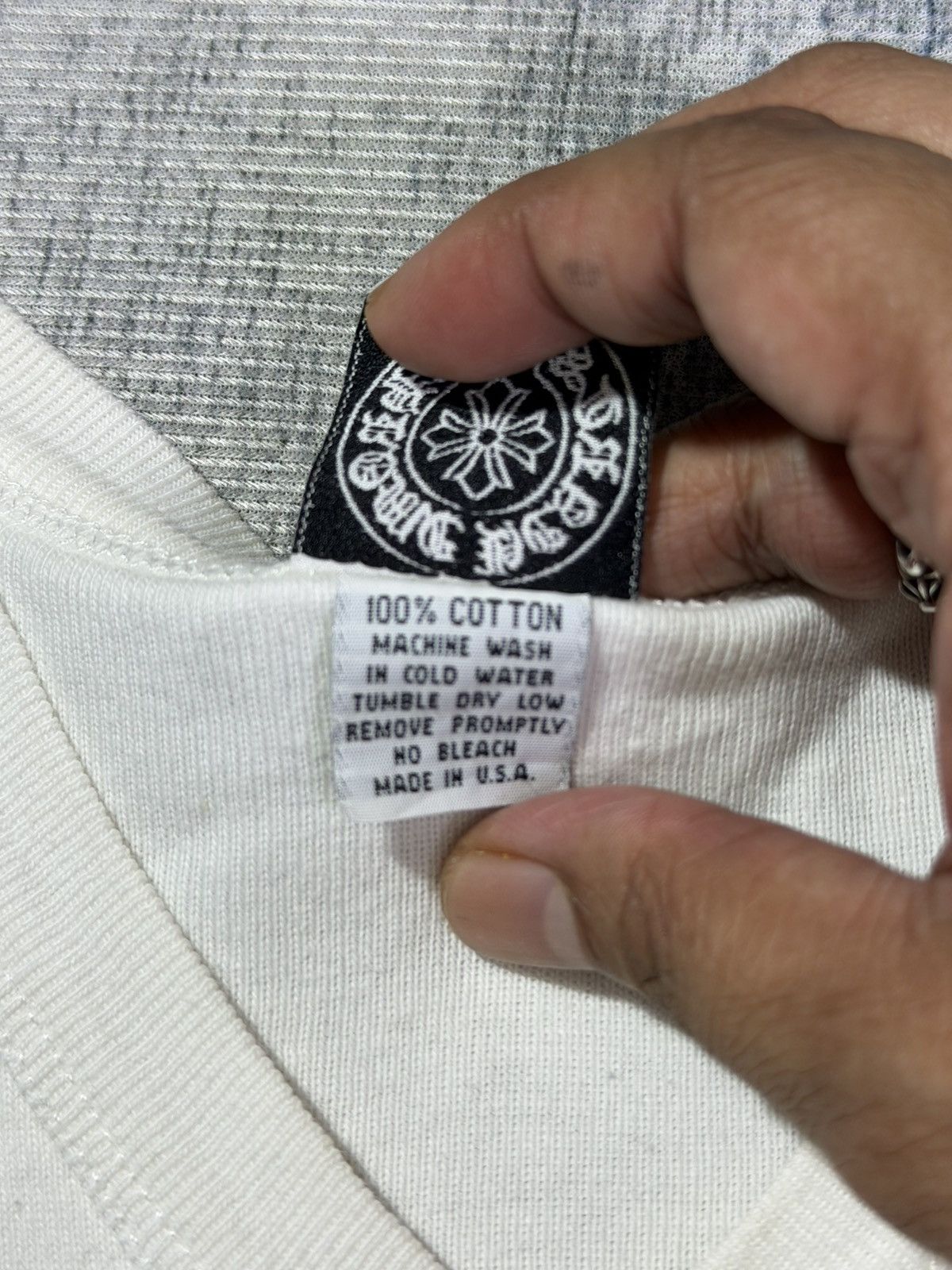 Chrome Hearts Y2K CEMETERY CROSS SLEEVES CROPTOP Size ONE SIZE - 13 Thumbnail