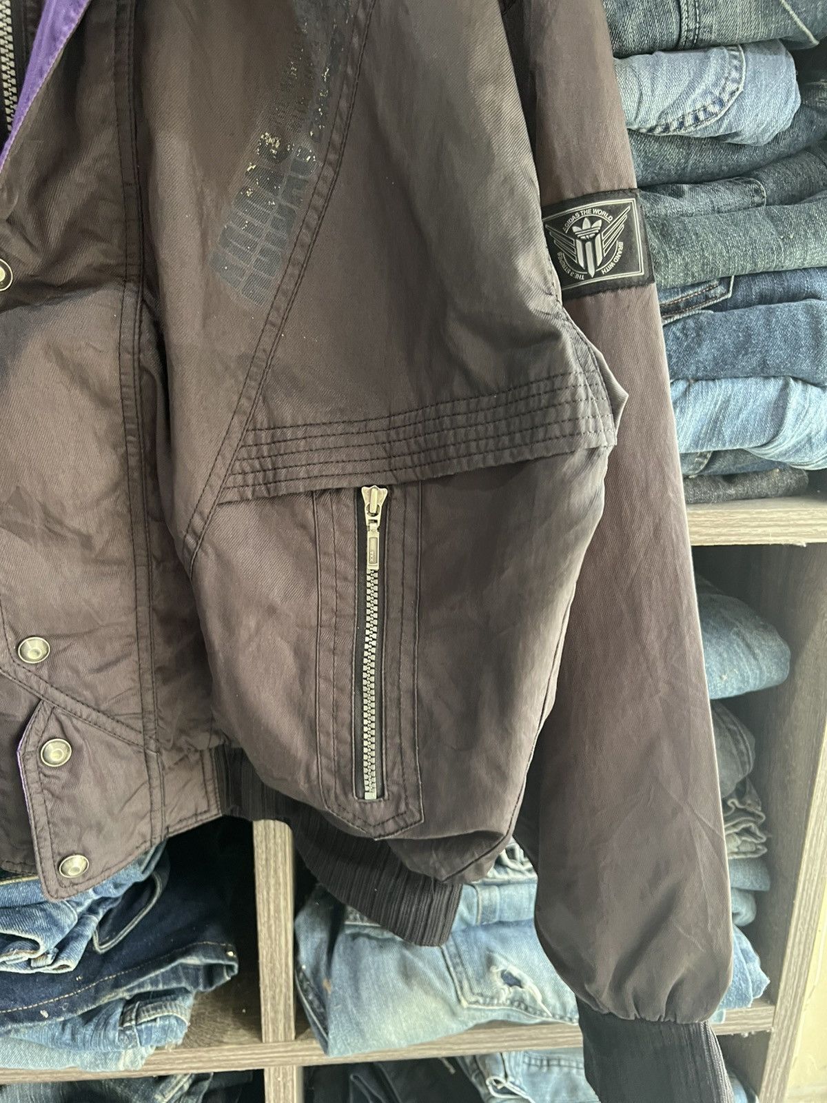 Adidas 🔥Sun Faded Vintage Adidas Descente Jacket Size US XL / EU 56 / 4 - 7 Thumbnail