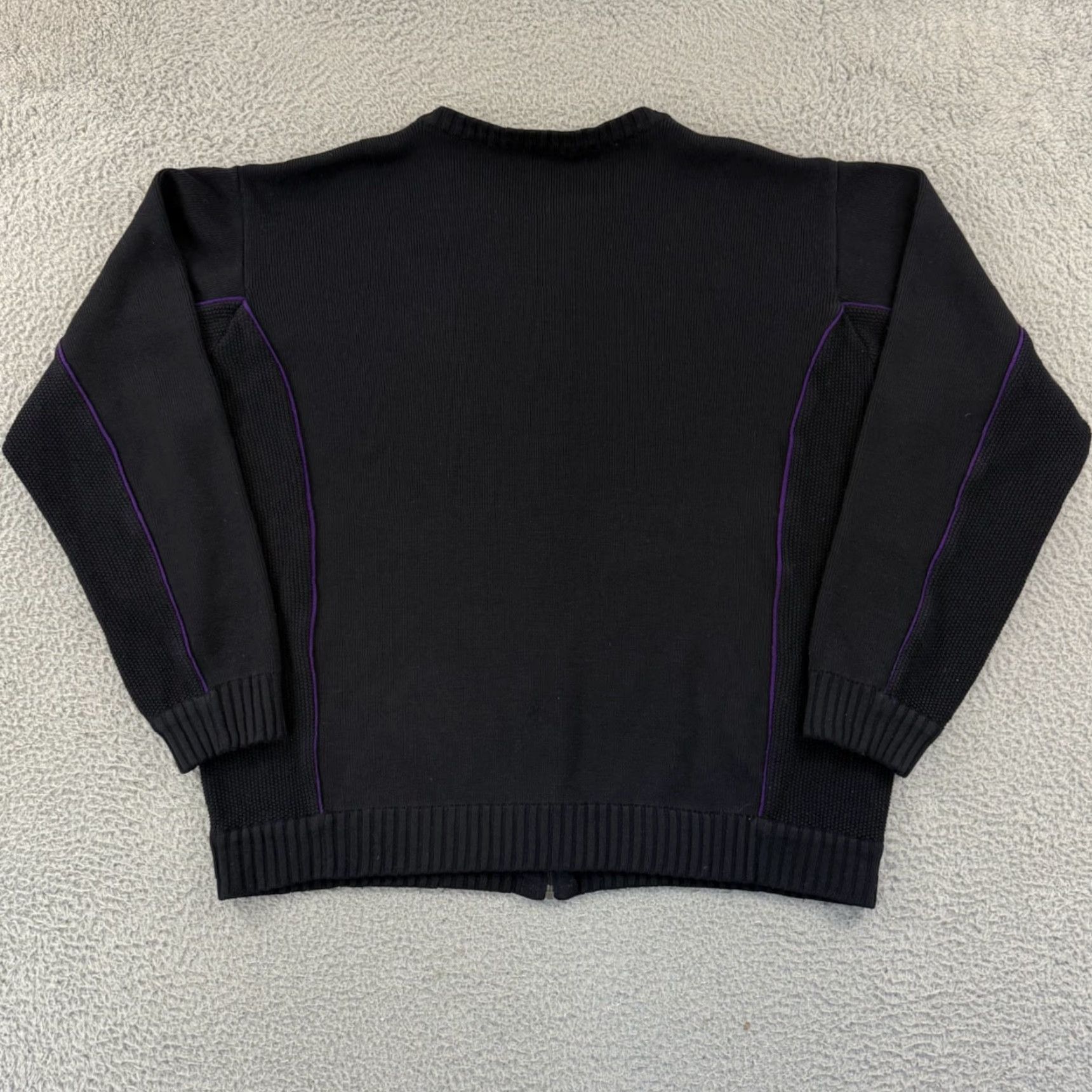 Vintage VINTAGE Stan Herman Sweater Men 2XL Black VF Imagewear Full Zip Workwear Outdoor 90s Size US XXL / EU 58 / 5 - 7 Thumbnail