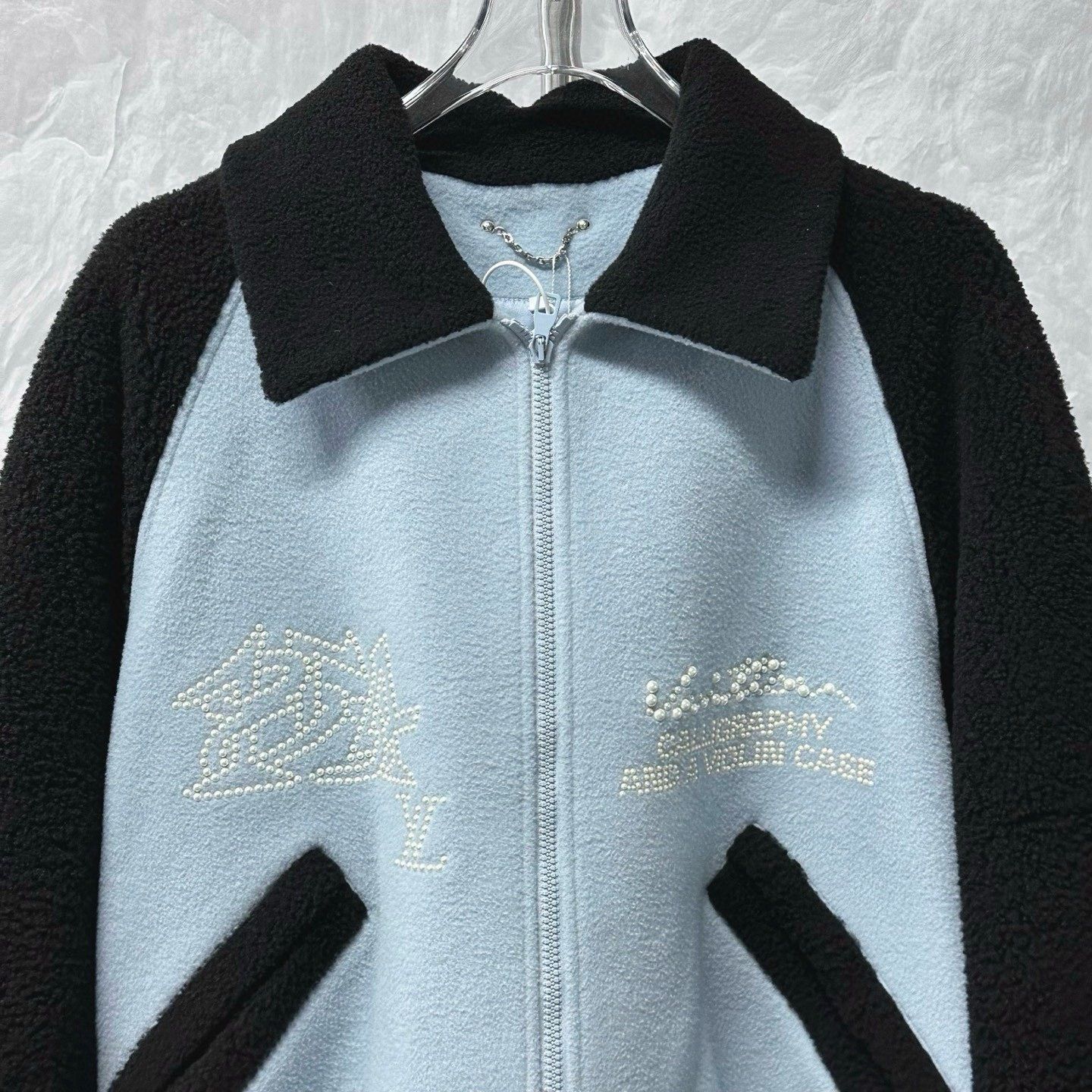 Louis Vuitton Louis Vuitton SS24 Pearl Baseball Jacket Size US M / EU 48-50 / 2 - 2 Thumbnail