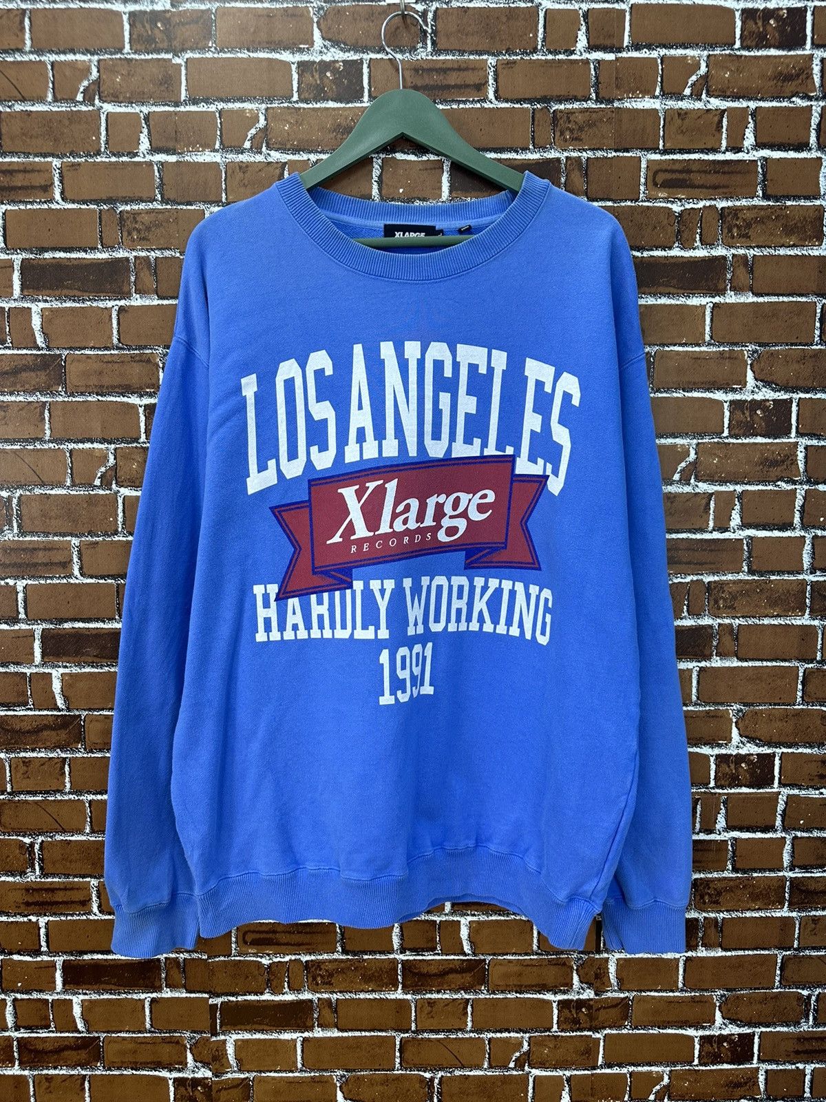X-LARGE Vintage XLarge Los Angeles Crewneck Sweatshirt Z243 Size US L / EU 52-54 / 3 - 1 Thumbnail