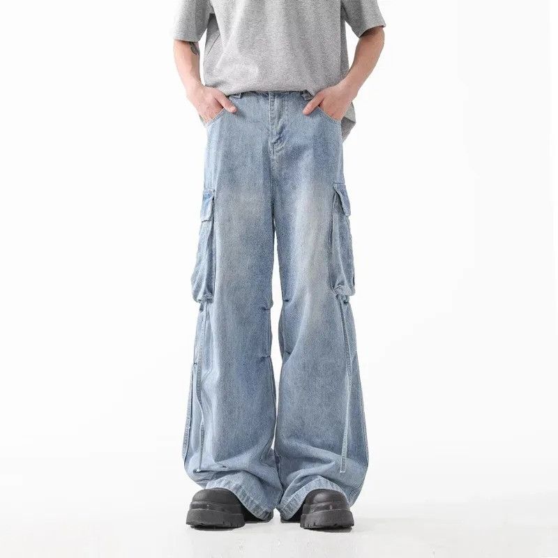 Vintage Vintage Multi Pockets Baggy Jeans Size US 32 / EU 48 - 3 Thumbnail