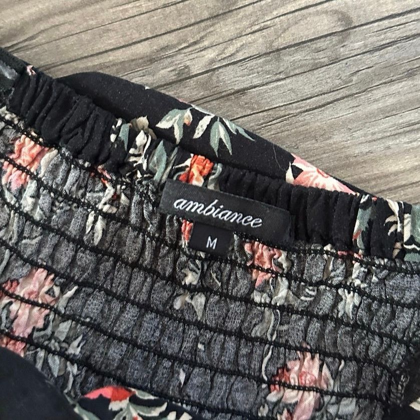 Other ambience orange black floral maxi dress Size M / US 6-8 / IT 42-44 - 3 Thumbnail