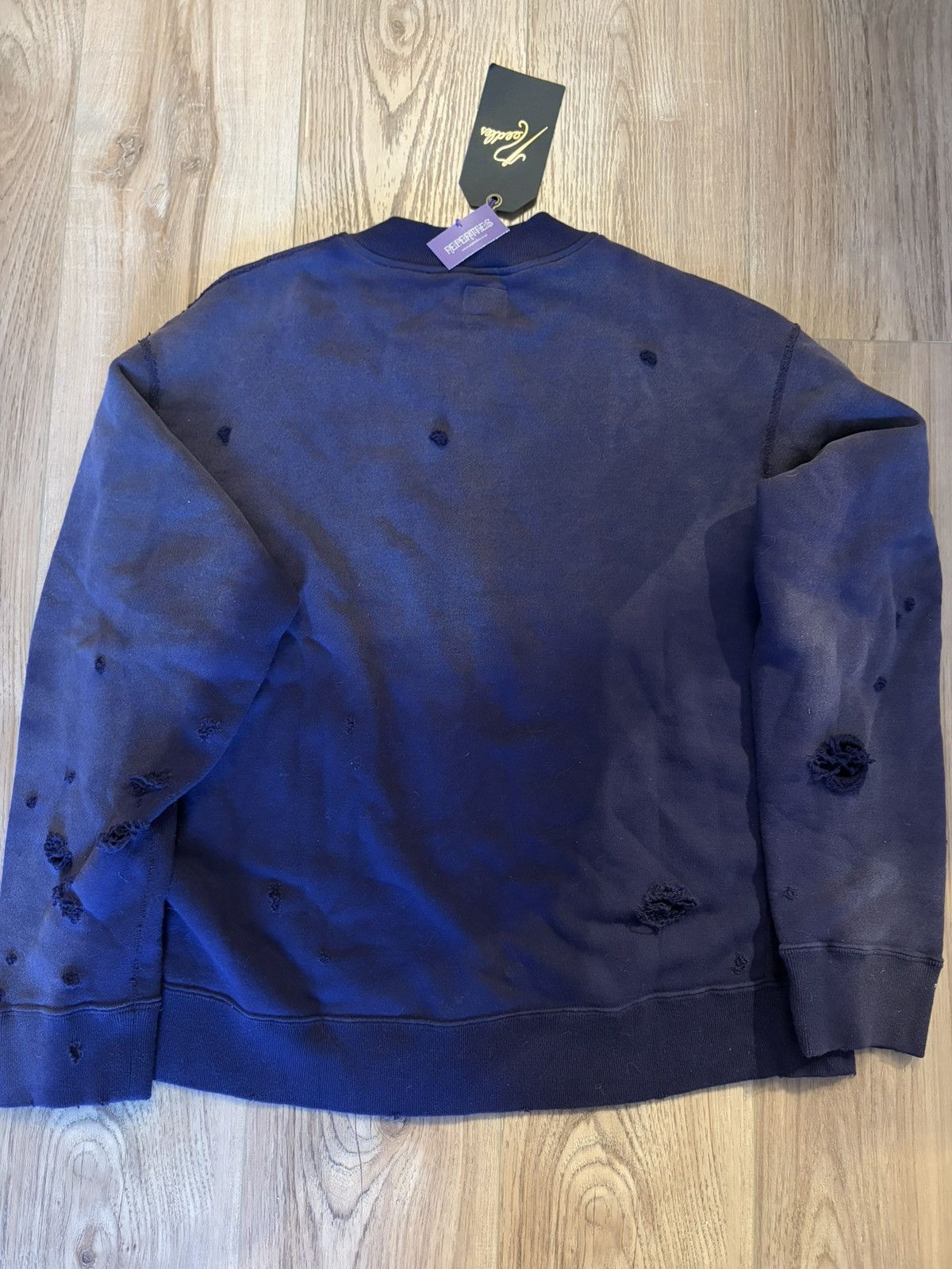 Needles New Needles Nepenthes Purple Deconstructed Zipped Sweat zip Size US M / EU 48-50 / 2 - 2 Thumbnail