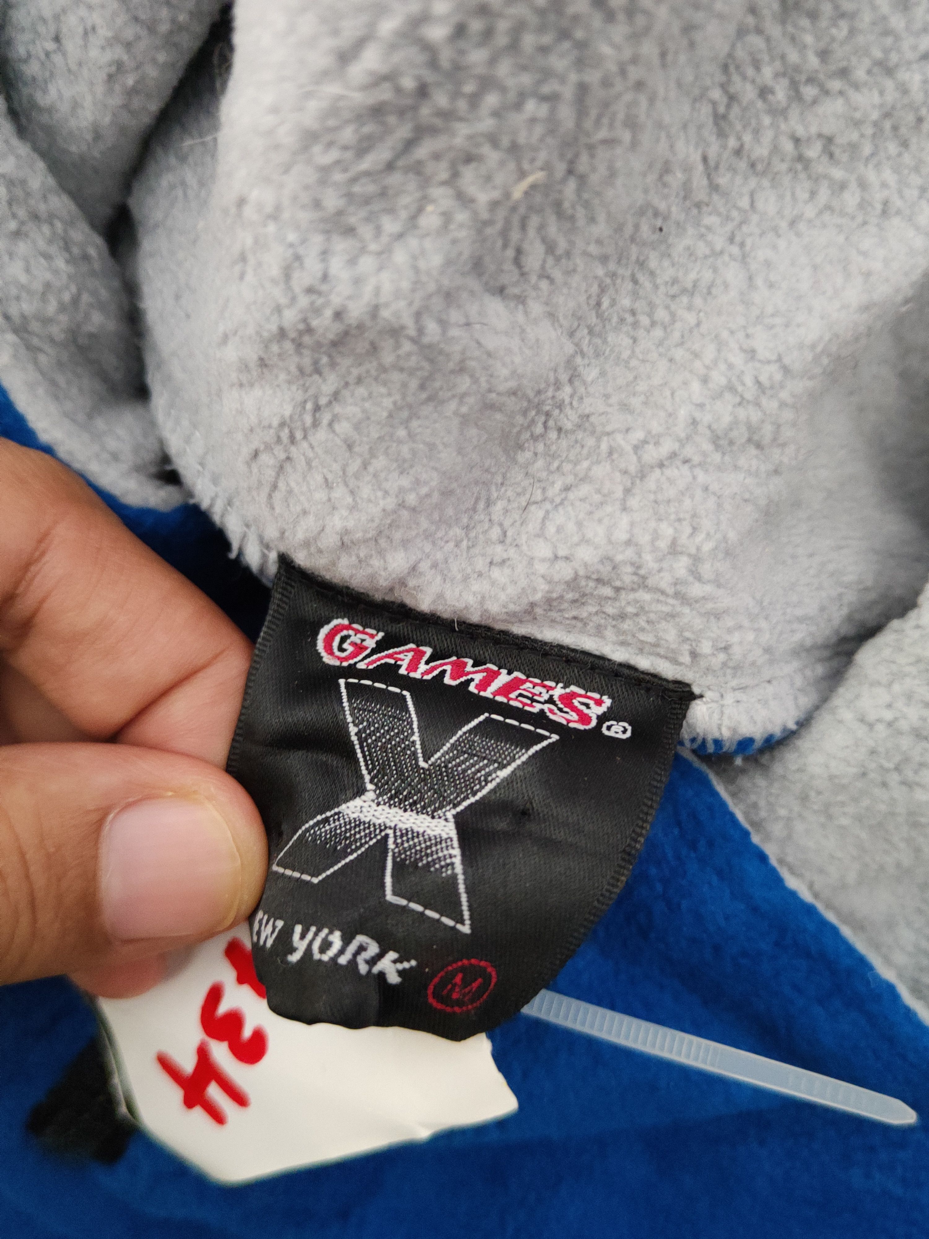 Japanese Brand × Vintage Games X Blue Knitwear Sweatshirts #W1434 Size US M / EU 48-50 / 2 - 12 Thumbnail