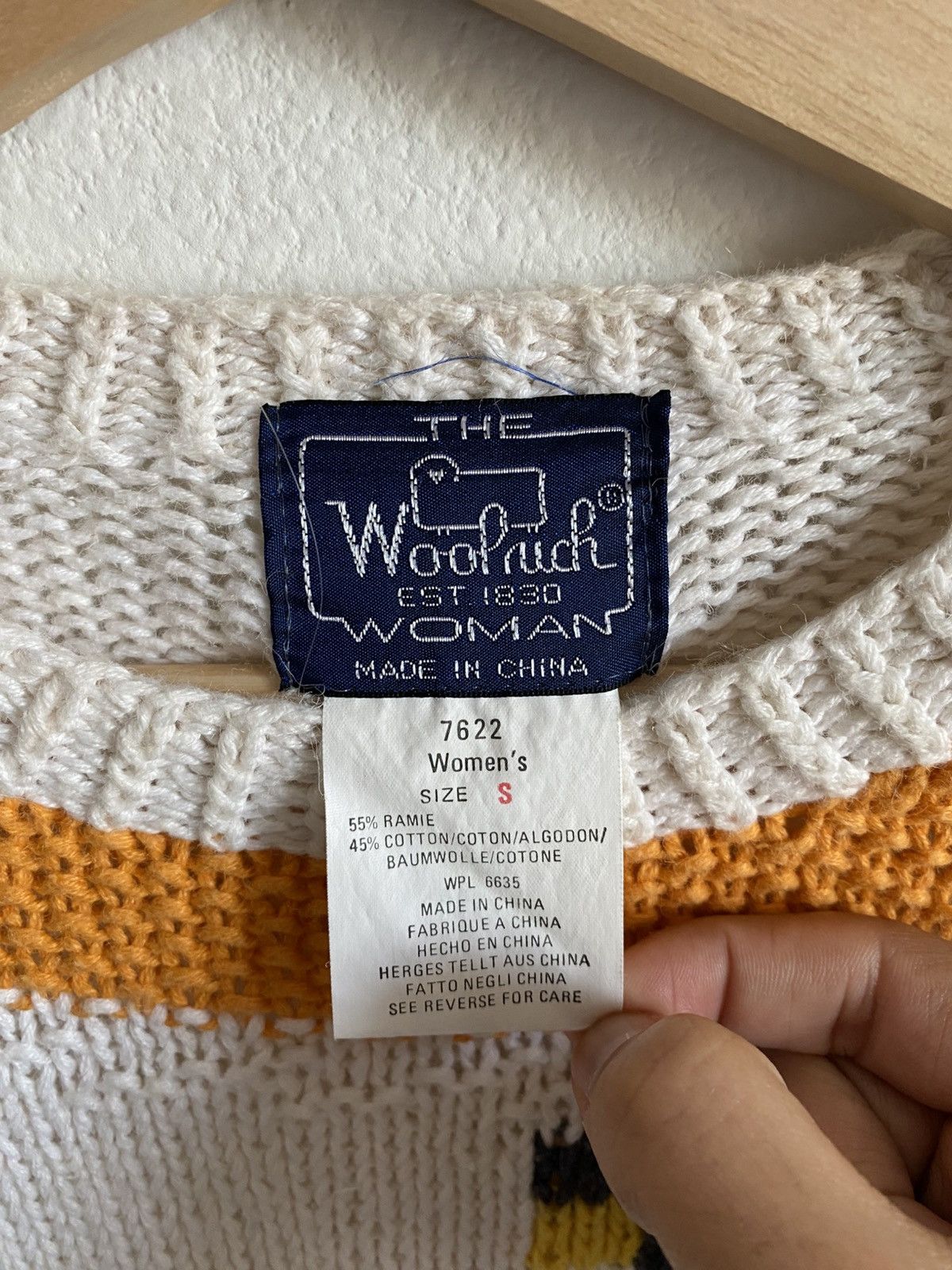 Woolrich Woolen Mills Woolrich Sailor Cable Knit Sweater Size S / US 4 / IT 40 - 8 Thumbnail