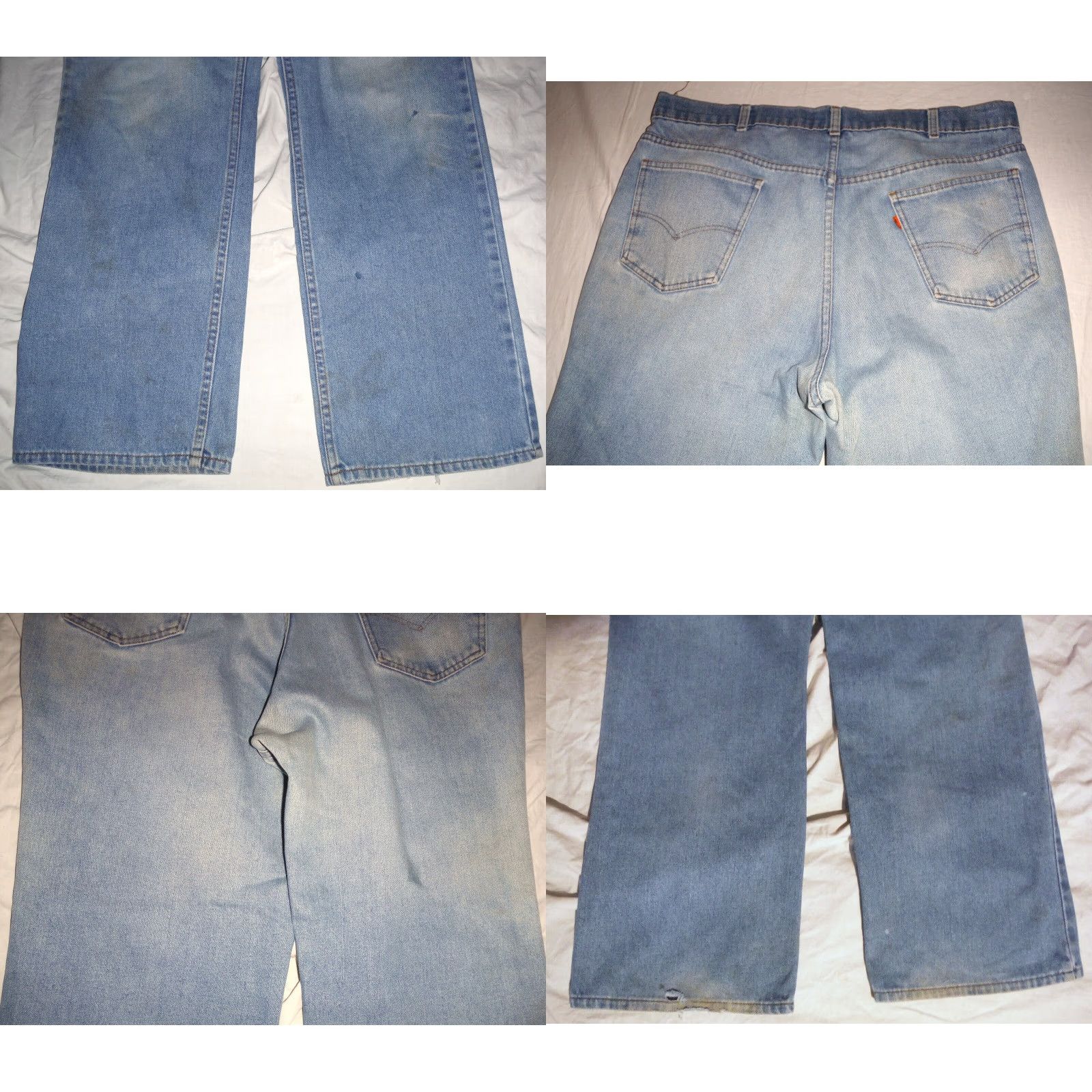 Denime VINTAGE Levi's 70s Denim Jeans 40 x 29 Original USA Made 505 Style Worn Blue Men's Size US 40 / EU 56 - 8 Thumbnail