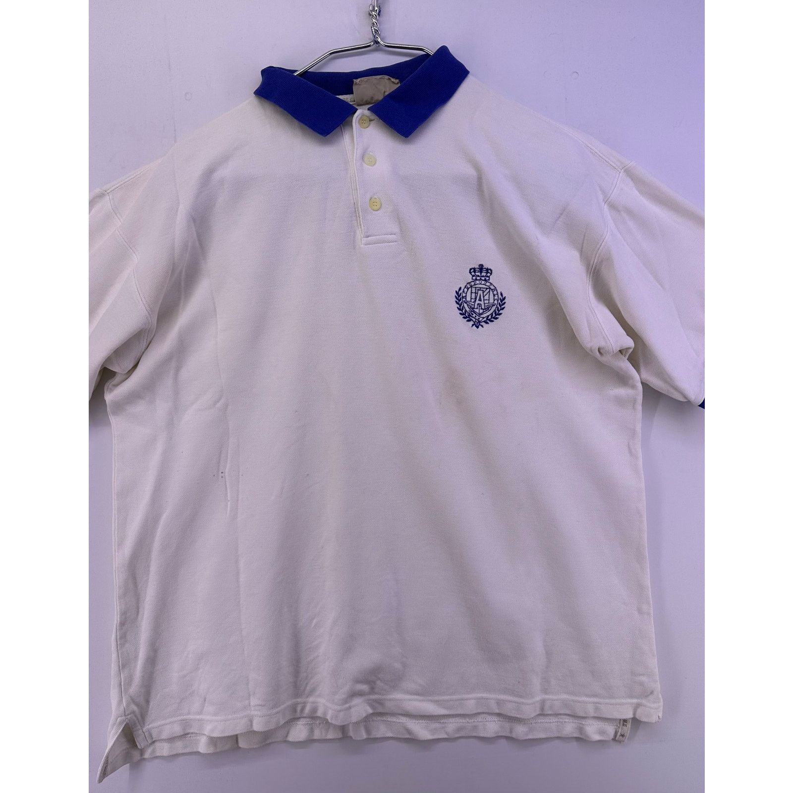 Aeropostale Vintage Aeropostale White and Blue polo shirt Size large Size US L / EU 52-54 / 3 - 2 Thumbnail
