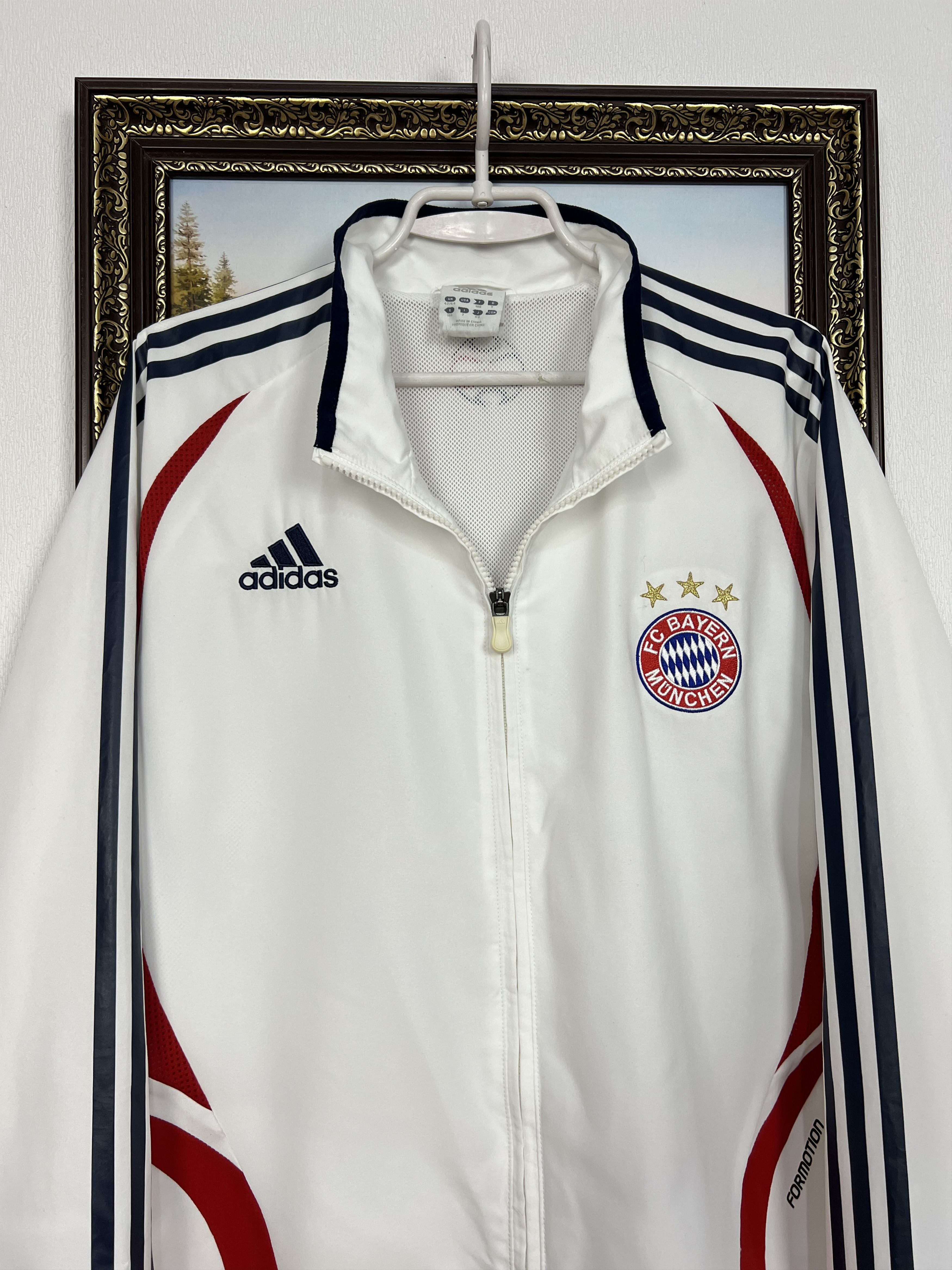 Adidas Bayern Munich Football Jacket Track Top Formotion Zip Size US L / EU 52-54 / 3 - 2 Thumbnail
