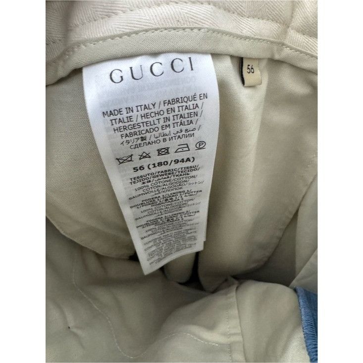 Gucci Gucci Blue Web Label Corduroy Trousers Size US 40 / EU 56 - 7 Thumbnail