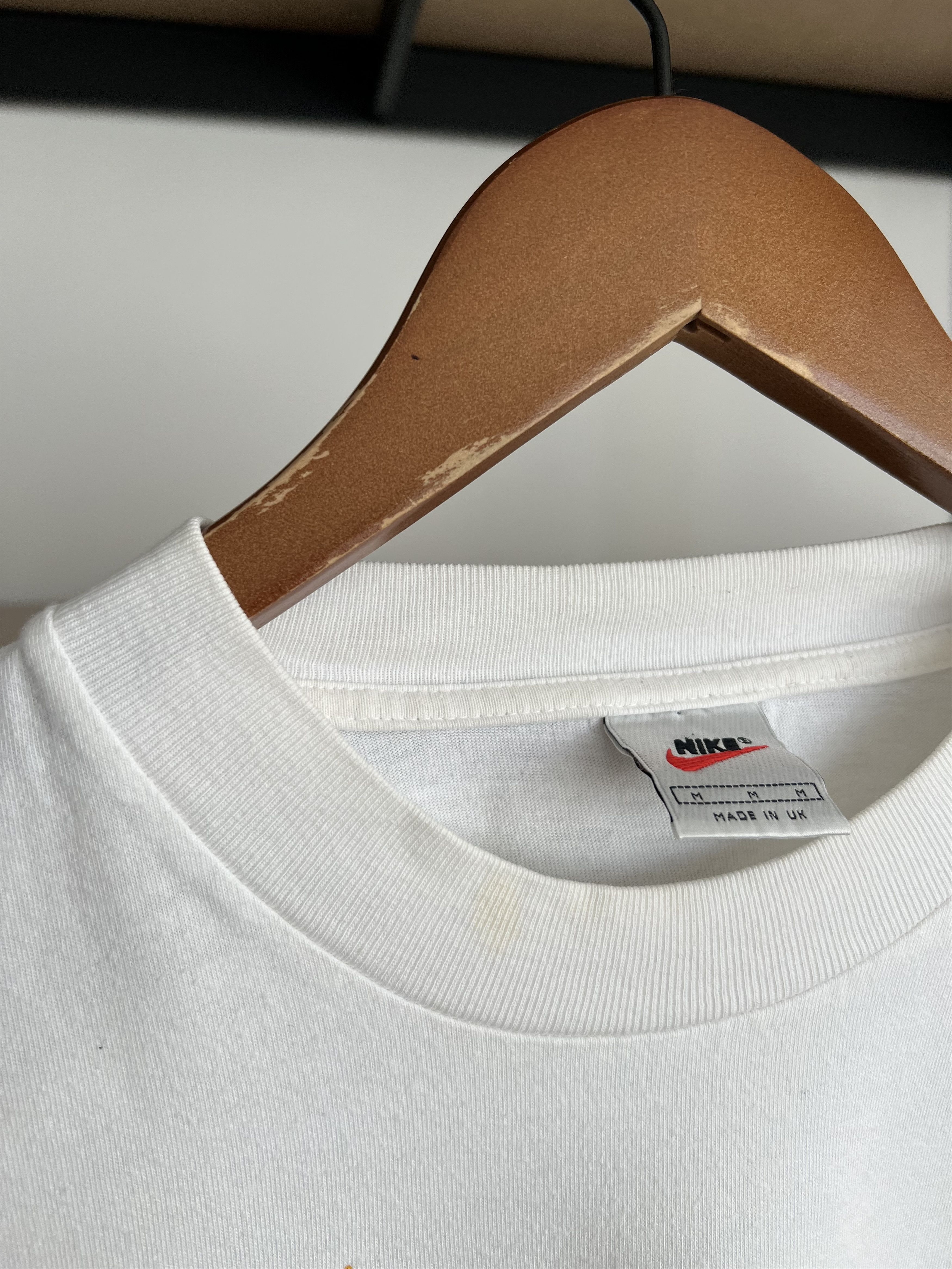 Nike Vintage 90s Nike Davidoff Swiss Indoors Tennis White T-shirt Size US M / EU 48-50 / 2 - 11 Thumbnail