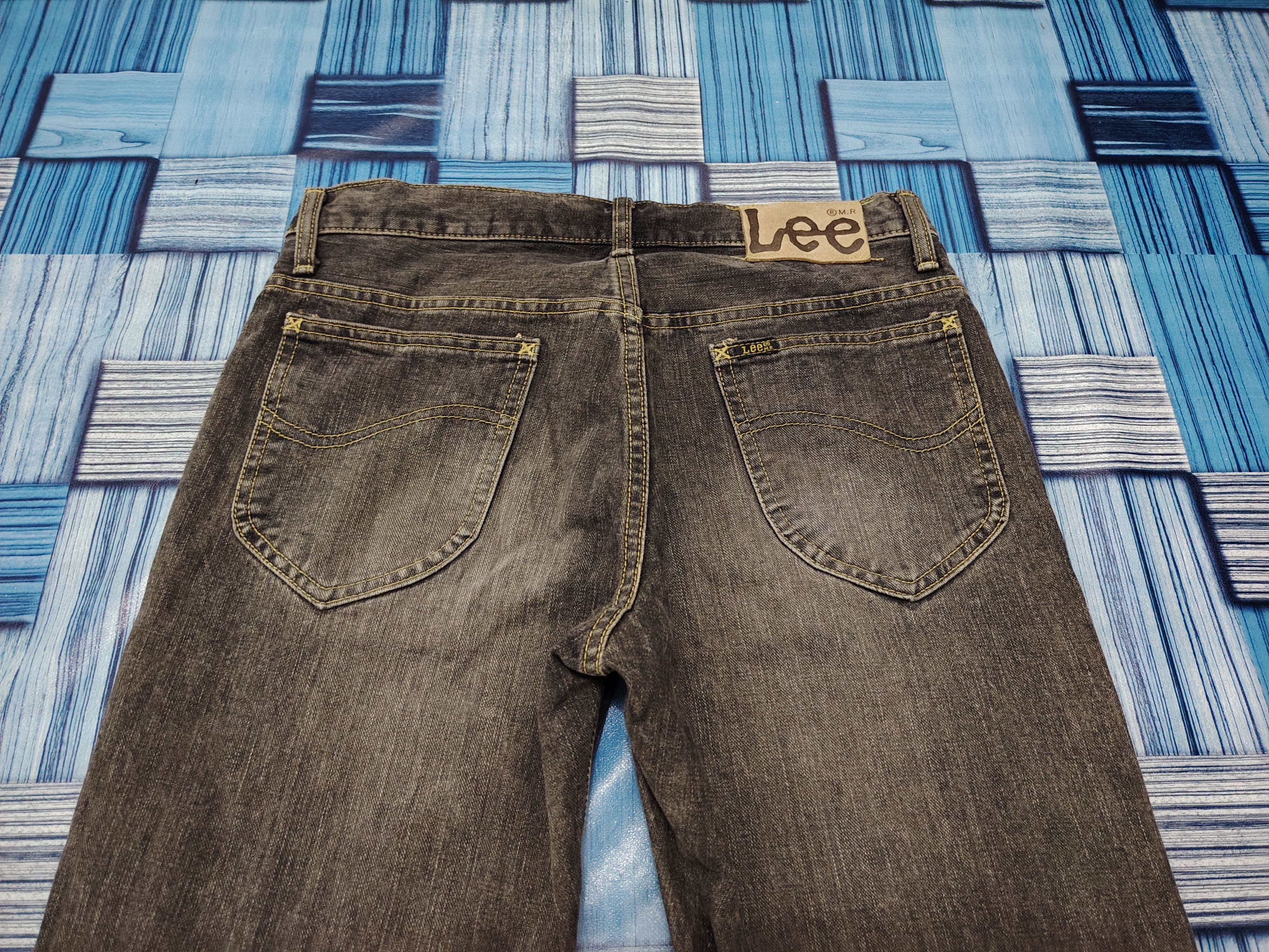 Lee × Number (N)ine Japanese Lee Flared Jeans Distressed Denim Size US 30 / EU 46 - 15 Thumbnail