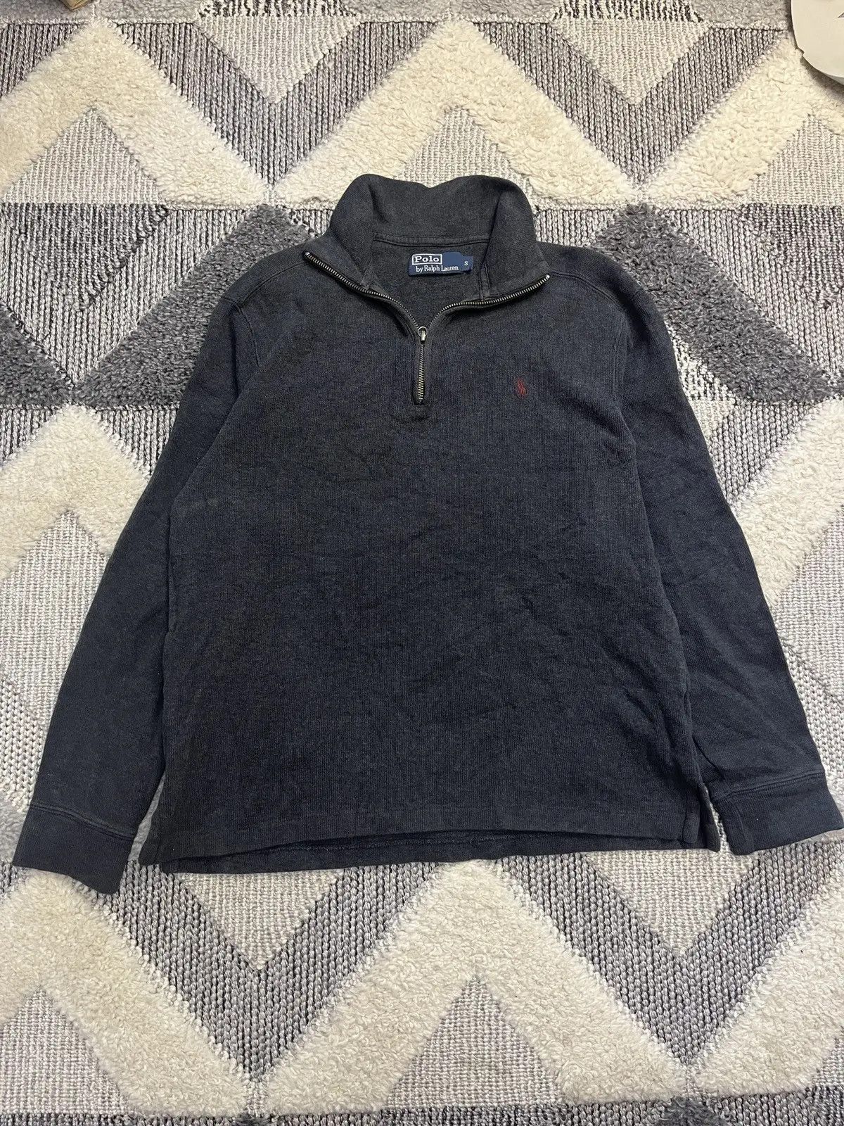 Polo Ralph Lauren POLO RALPH LAUREN VINTAGE 1/4 ZIP SWEATSHIRT Size US S / EU 44-46 / 1 - 1 Thumbnail