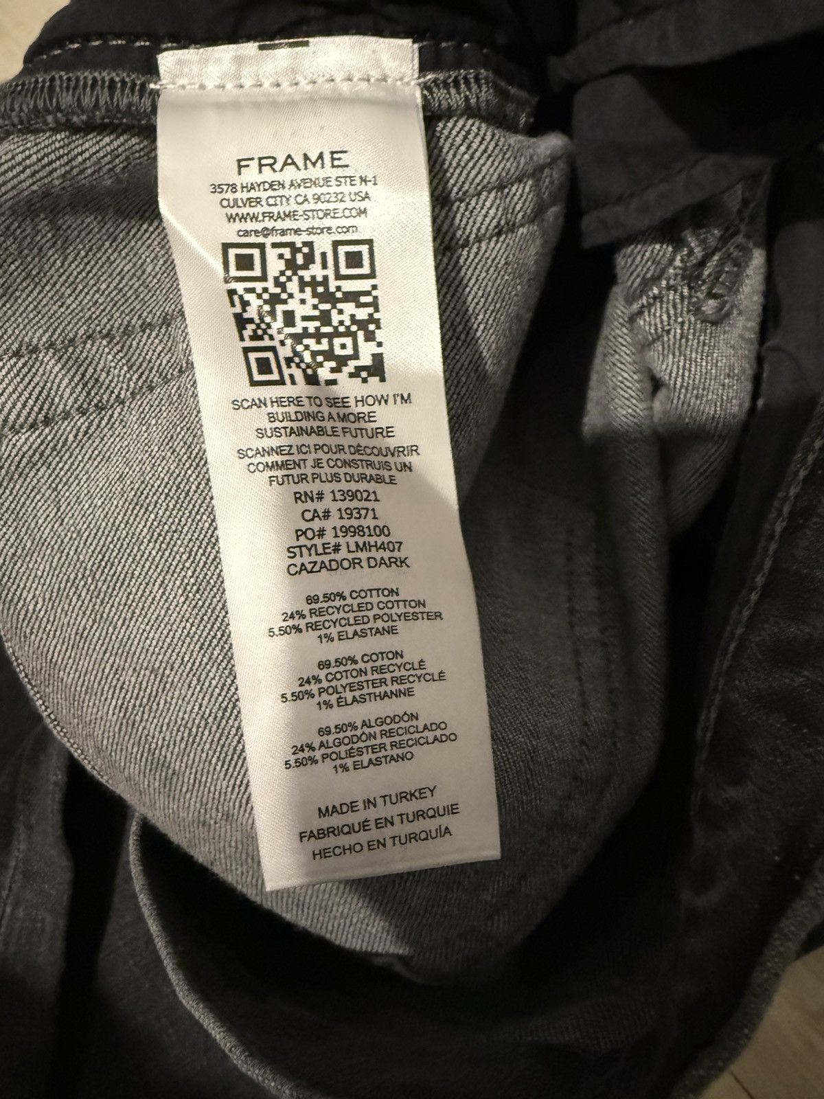 Frame L’Homme Slim Size US 30 / EU 46 - 11 Thumbnail