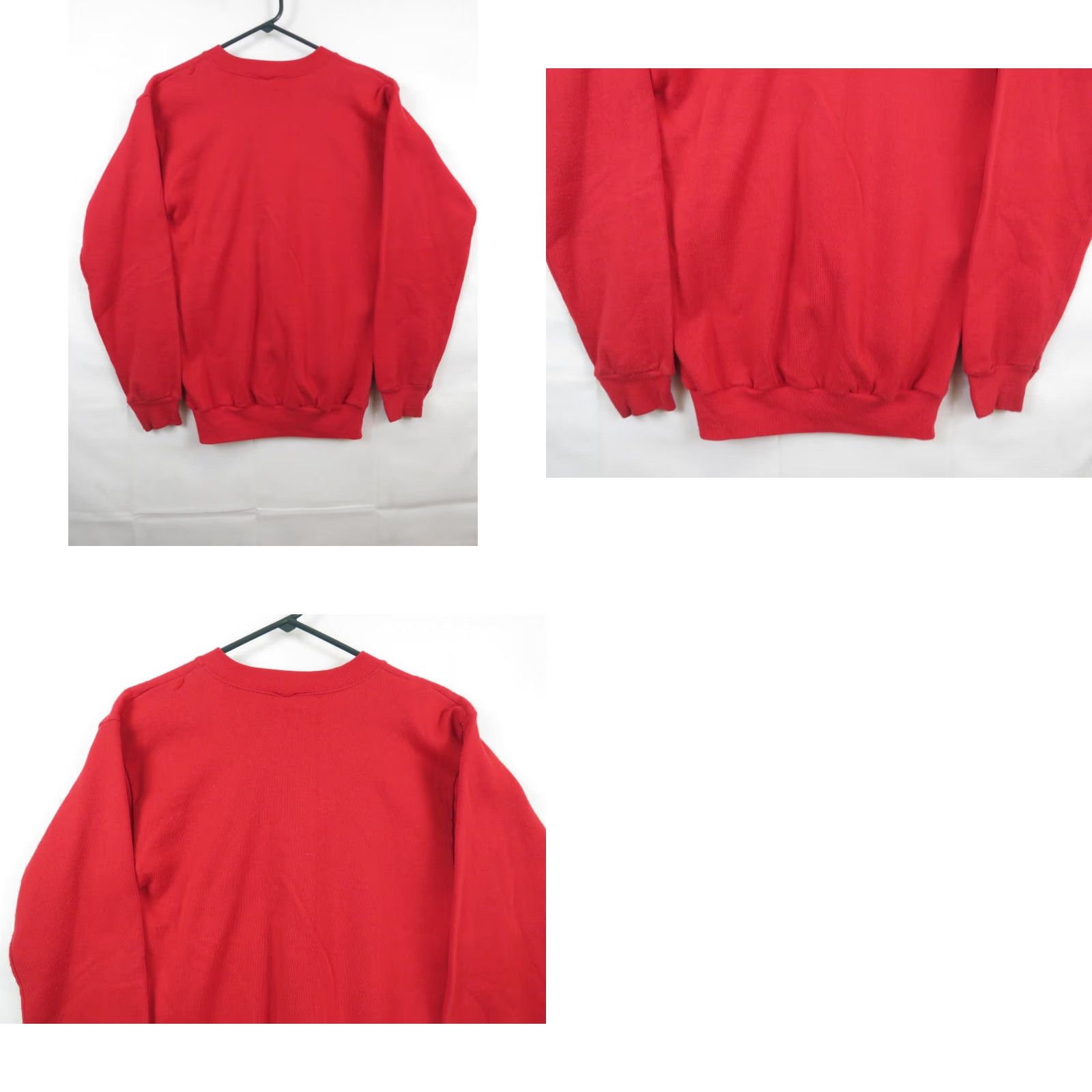 Champion VINTAGE Champion Sweatshirt Chicago Bulls Michael Jordan Era Red L Men Crew Neck Long Sleeve Pullover 90s USA Basketball Size US L / EU 52-54 / 3 - 8 Thumbnail