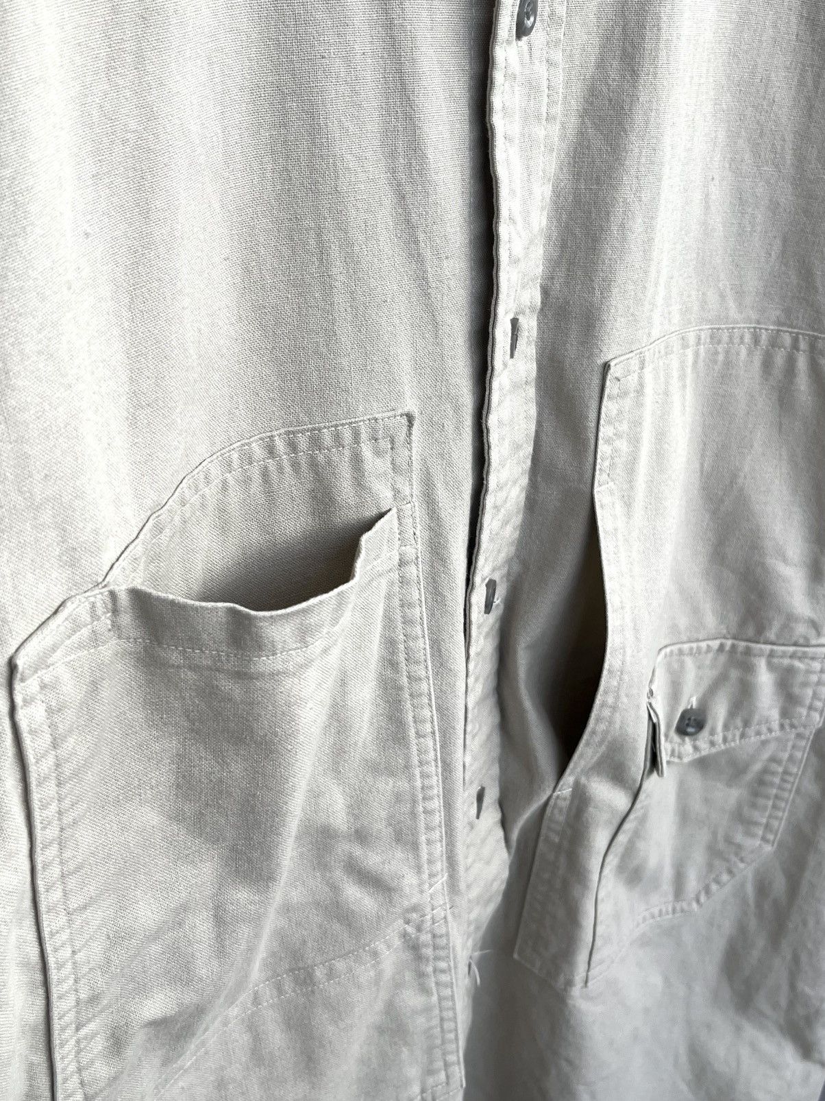 Azito Daily Workwear Overshirt w/ Double Knee Style Pocket