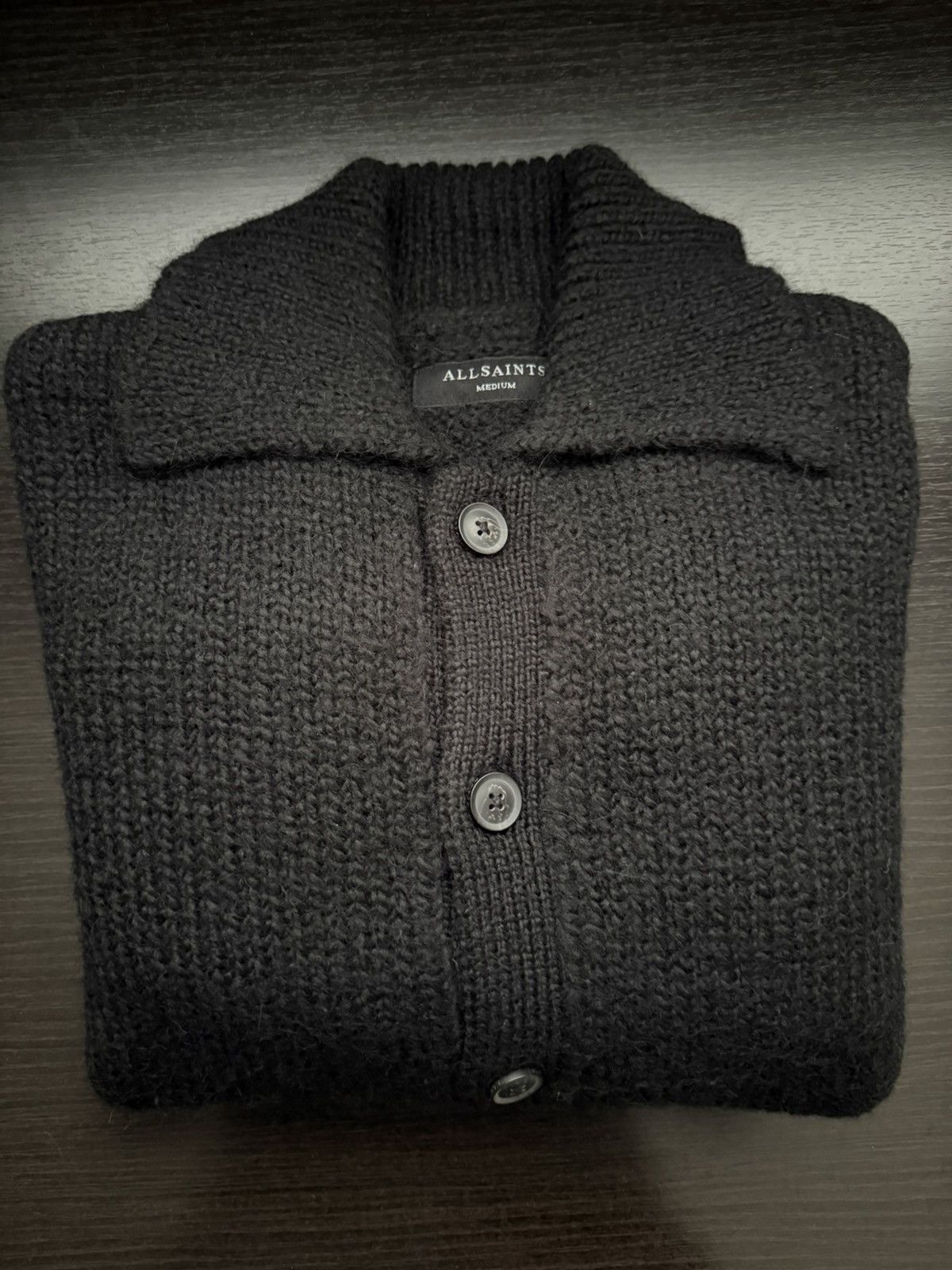 Allsaints All Saints Chunky Knit Sweater Polo size M Size US M / EU 48-50 / 2 - 1 Thumbnail