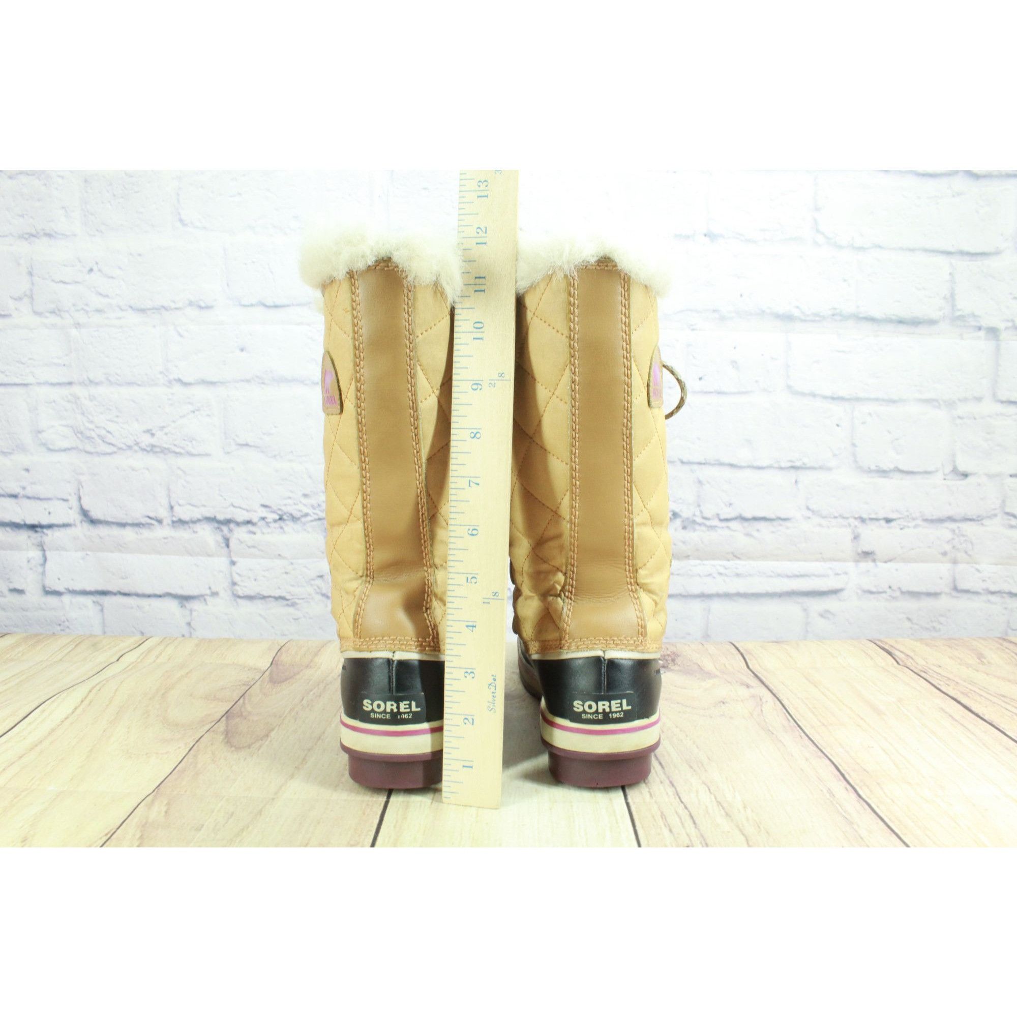 SOREL Sorel Tofino Cate Snow Boot Faux Fur Lined Quilted Size 8 Size US 8 / IT 38 - 6 Thumbnail