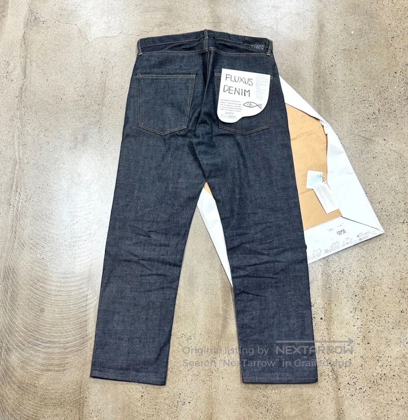 Visvim Visvim Fluxus Unwashed Denim Pants. Size US 36 / EU 52 - 1 Thumbnail