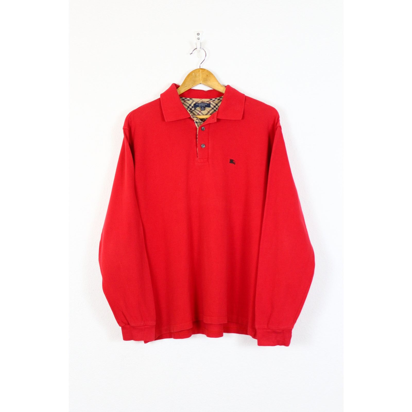 Burberry × Vintage Burberry 90s Vintage Embroidered Logo Luxury 