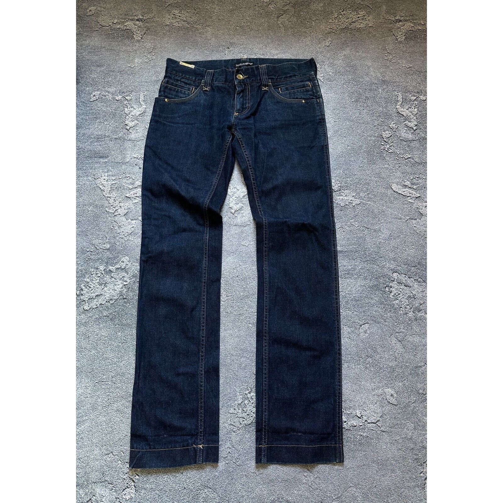 Dolce & Gabbana Dolce & Gabbana Mens Classic Denim Pants Jeans Size 30 Size US 30 / EU 46 - 1 Thumbnail
