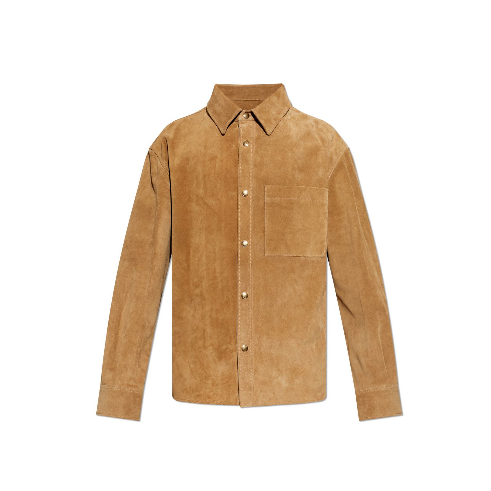 Alexander McQueen ALEEXANDER MCQUEEN Beige Suede Jacket New & Authentic (Men's Size US XL / EU 56 / 4 - 1 Thumbnail