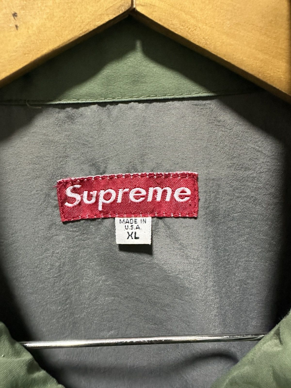 Supreme Vintage 1994 Supreme Windbreaker Jacket Design Rare USA Size US XL / EU 56 / 4 - 3 Thumbnail