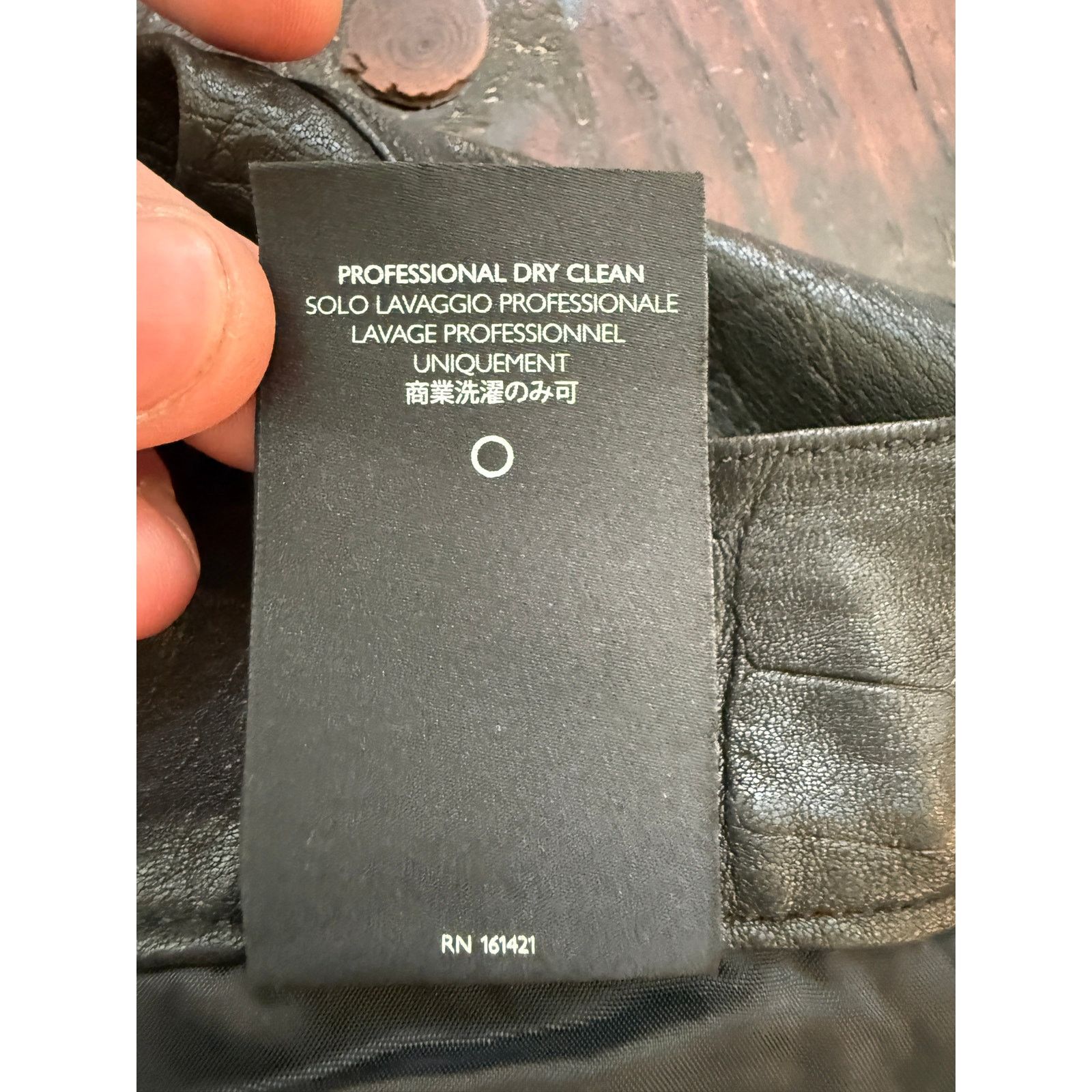 Cout de la Liberte Cout De La Liberte Jimmy Stretch Croc Lamb Leather Pant Size US 32 / EU 48 - 6 Thumbnail