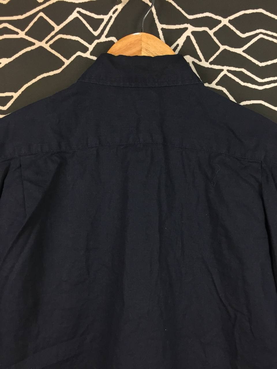 GU GU Japan Linen-Cotton Blend Button Down Shirt Size US S / EU 44-46 / 1 - 5 Thumbnail