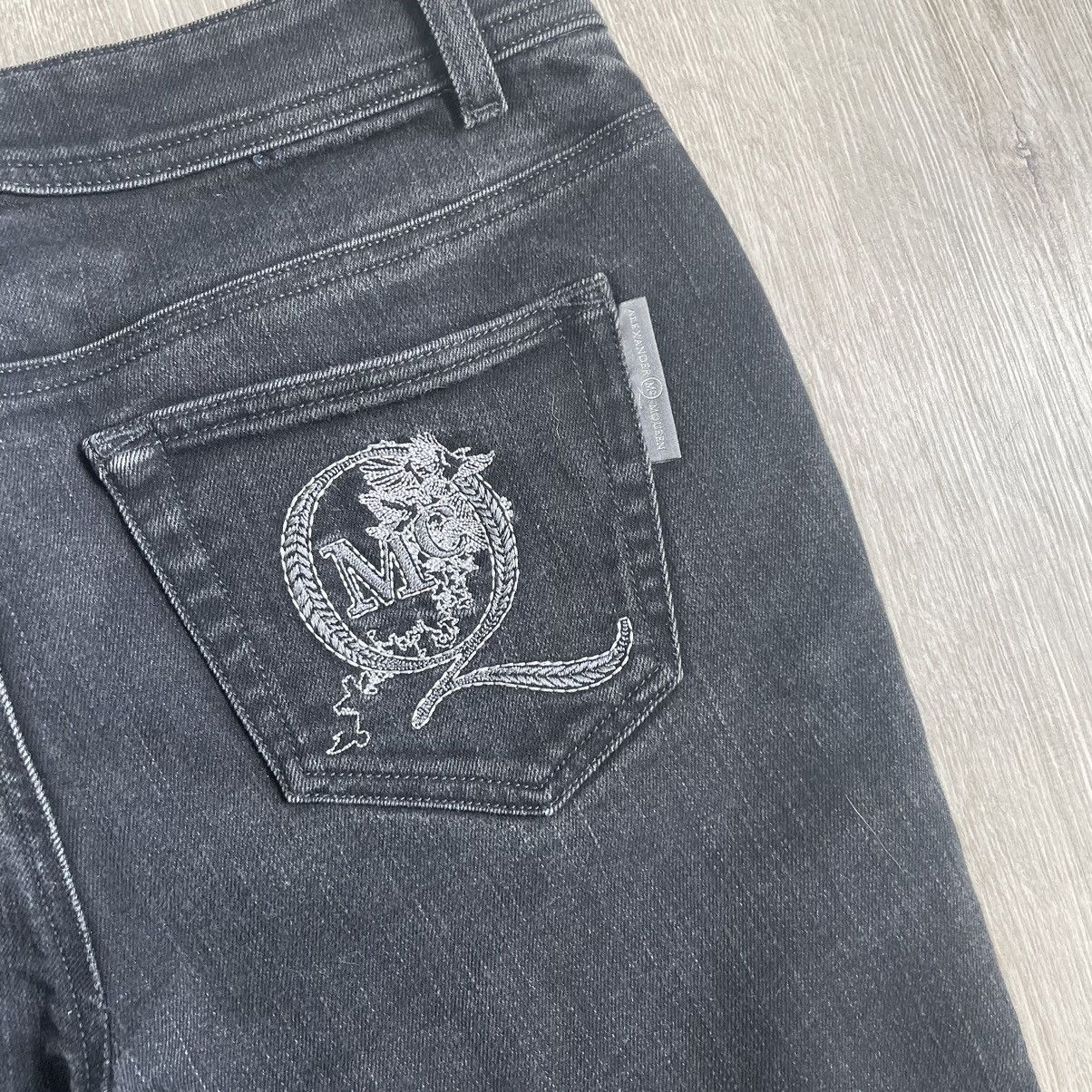 Alexander McQueen × Vintage Alexander McQueen Big Logo Jeans Size US 30 / EU 46 - 3 Thumbnail