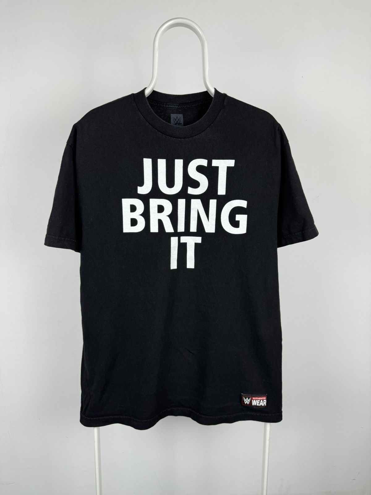 Vintage WWE Just Bring It Rock Big Logo Tee Size US L / EU 52-54 / 3 - 1 Thumbnail