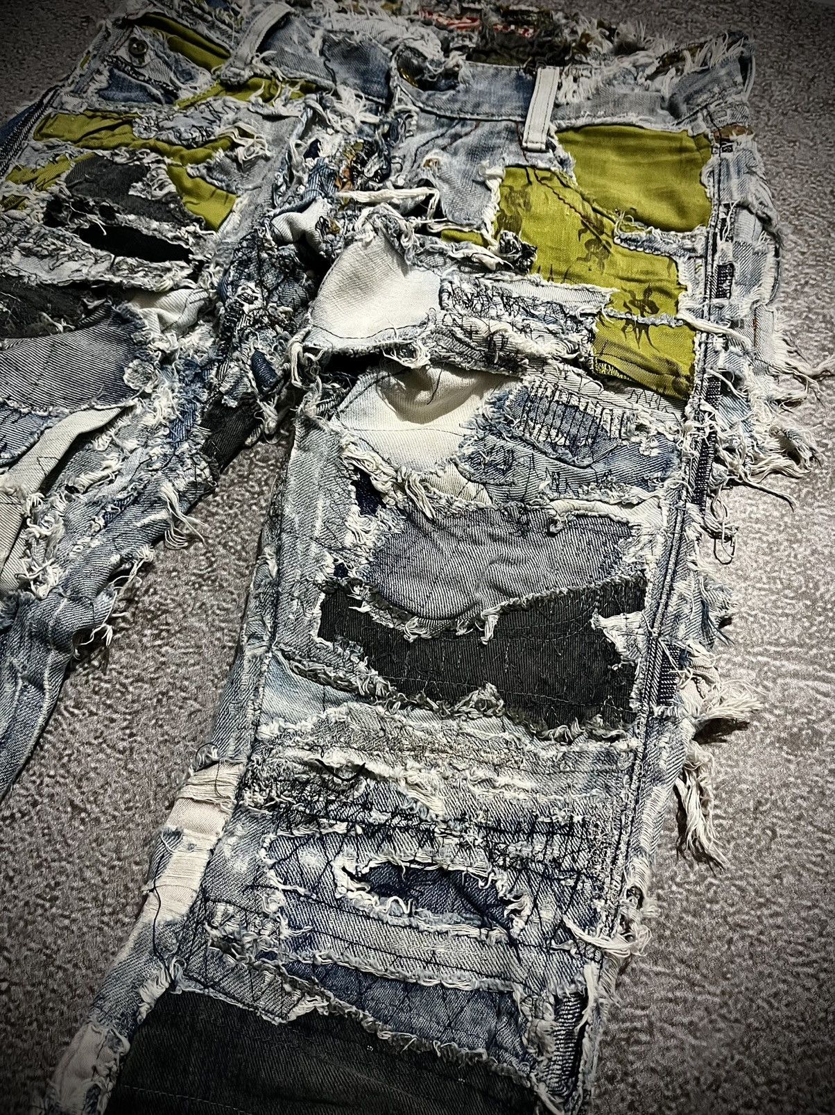 Vintage Vintage Miss Sixty Distressed Denim Jeans LGB Style Size US 29 - 8 Thumbnail