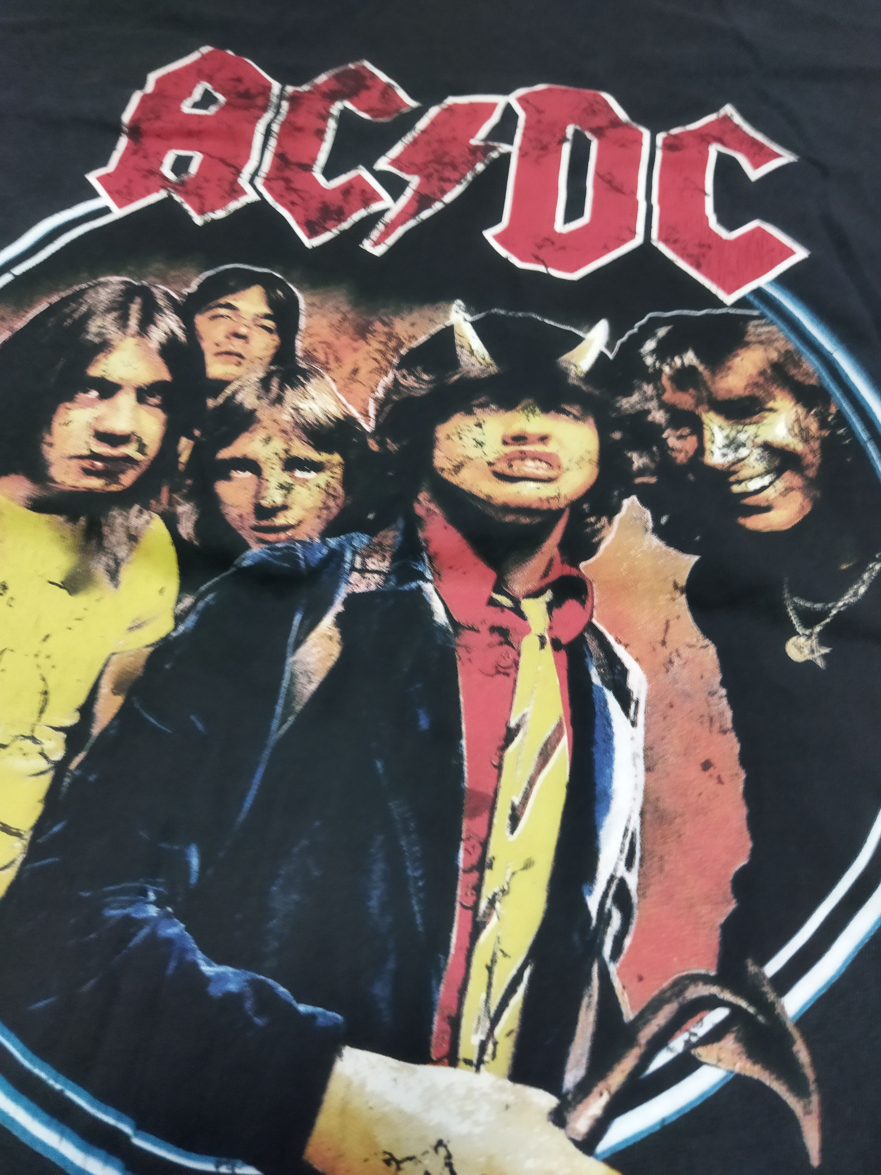 AC/DC × Vintage Vintage Ac Dc Highway To Hell T Shirt Big Logo Band Rock Size US L / EU 52-54 / 3 - 9 Thumbnail